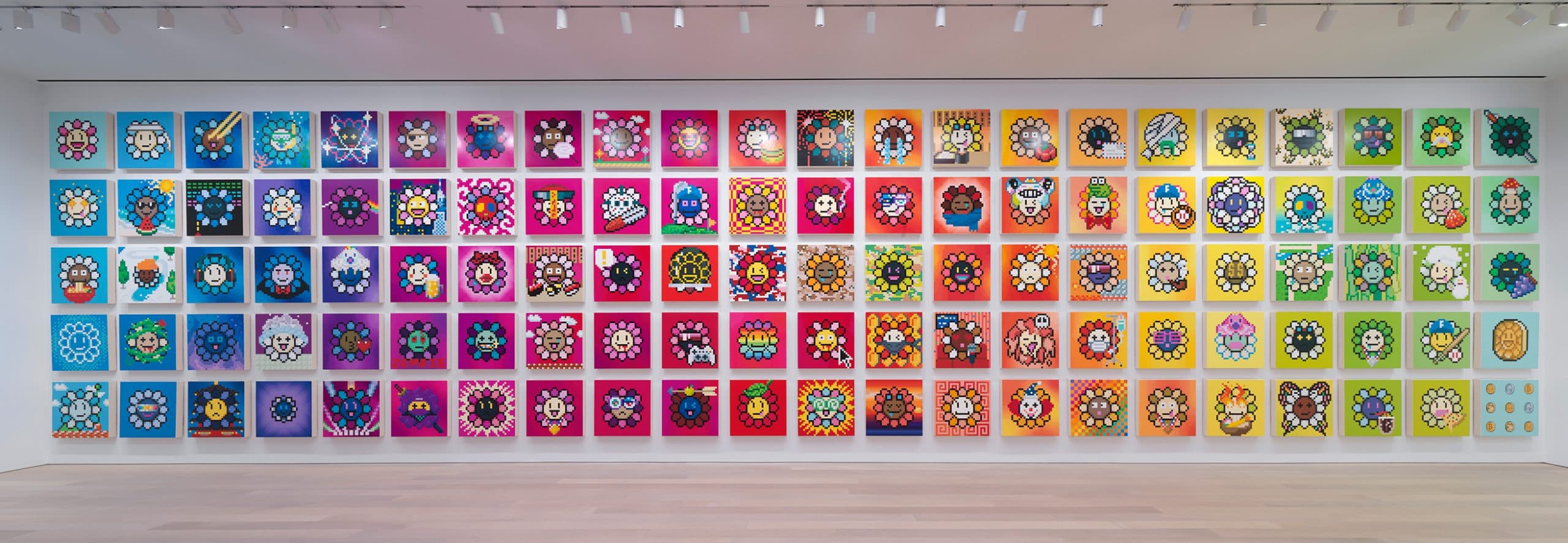 村上隆によるNFT作品、初の展覧会がNYで開催。