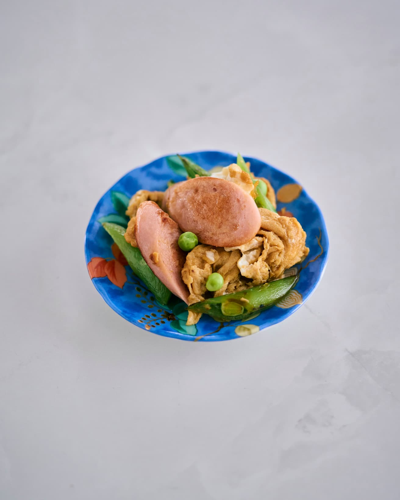 ●魚肉ソーセージのたまご炒め