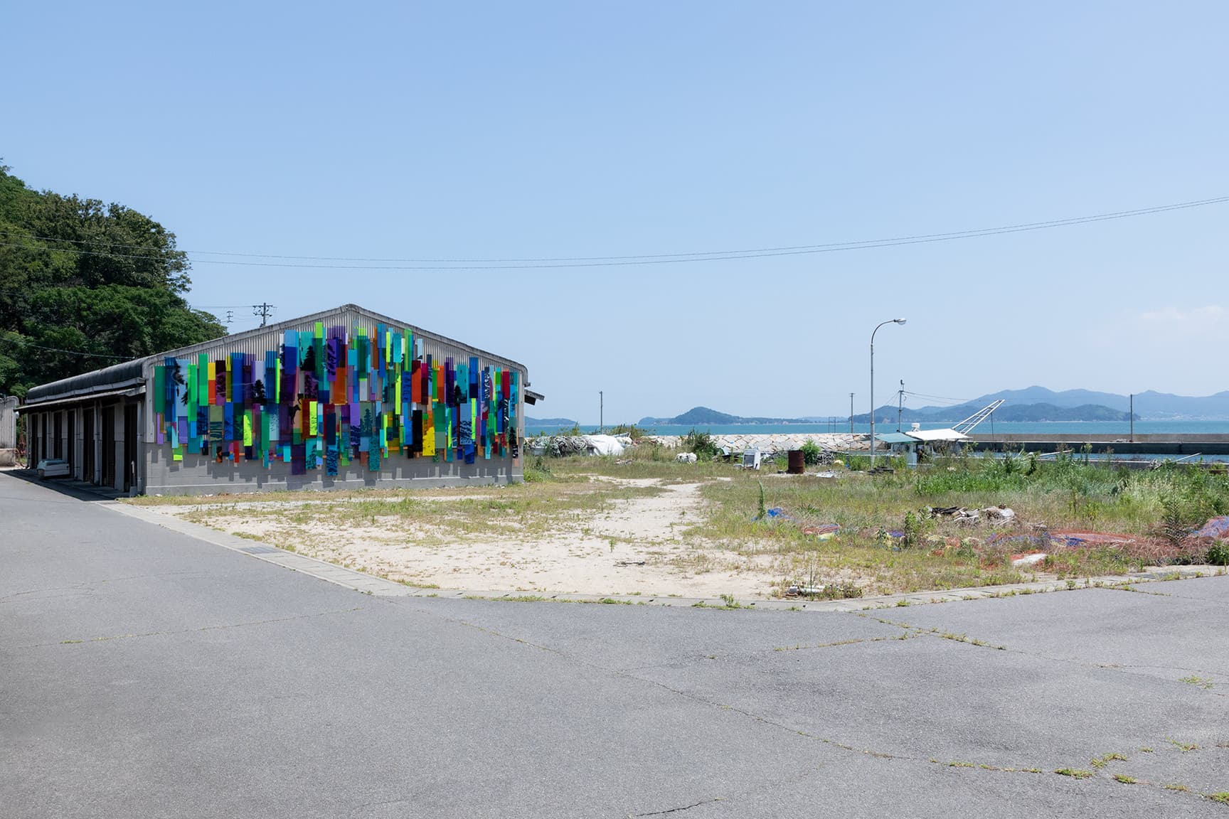 【瀬戸内国際芸術祭2022】男木島｜坂 茂の建物から海とアートを見る。