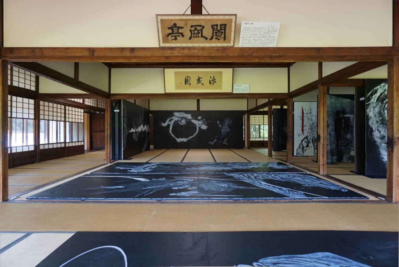 会場となる東本願寺渉成園〈閬風亭〉は通常は非公開。