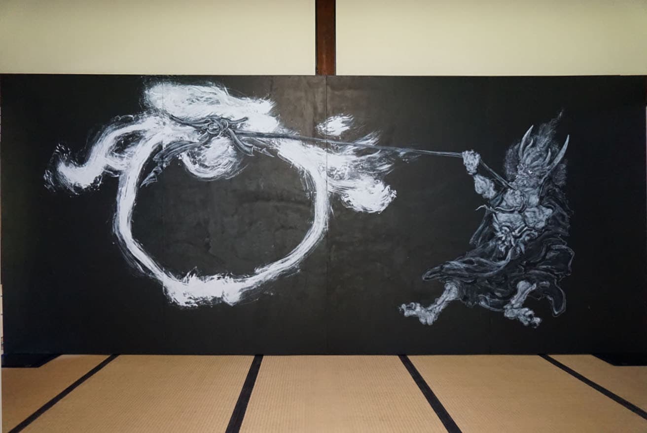 現在、開催中の『MUJO』展の展示より。SETSUO KANO（加納節雄）は、江戸絵画の世界的蒐集家としてもその名を馳せていて、本物を見極める観察眼と美意識、美学には定評がある。
