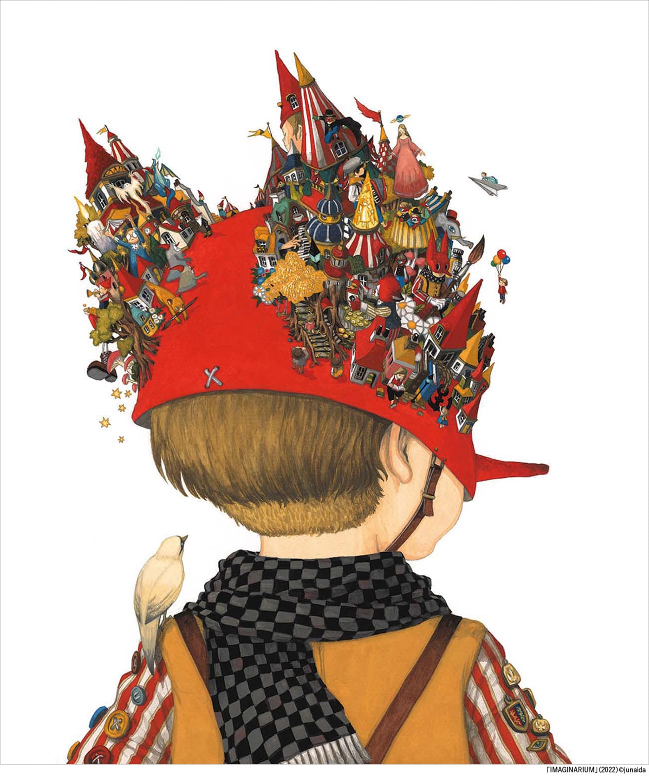 三連画《IMAGINARIUM》（2022）。