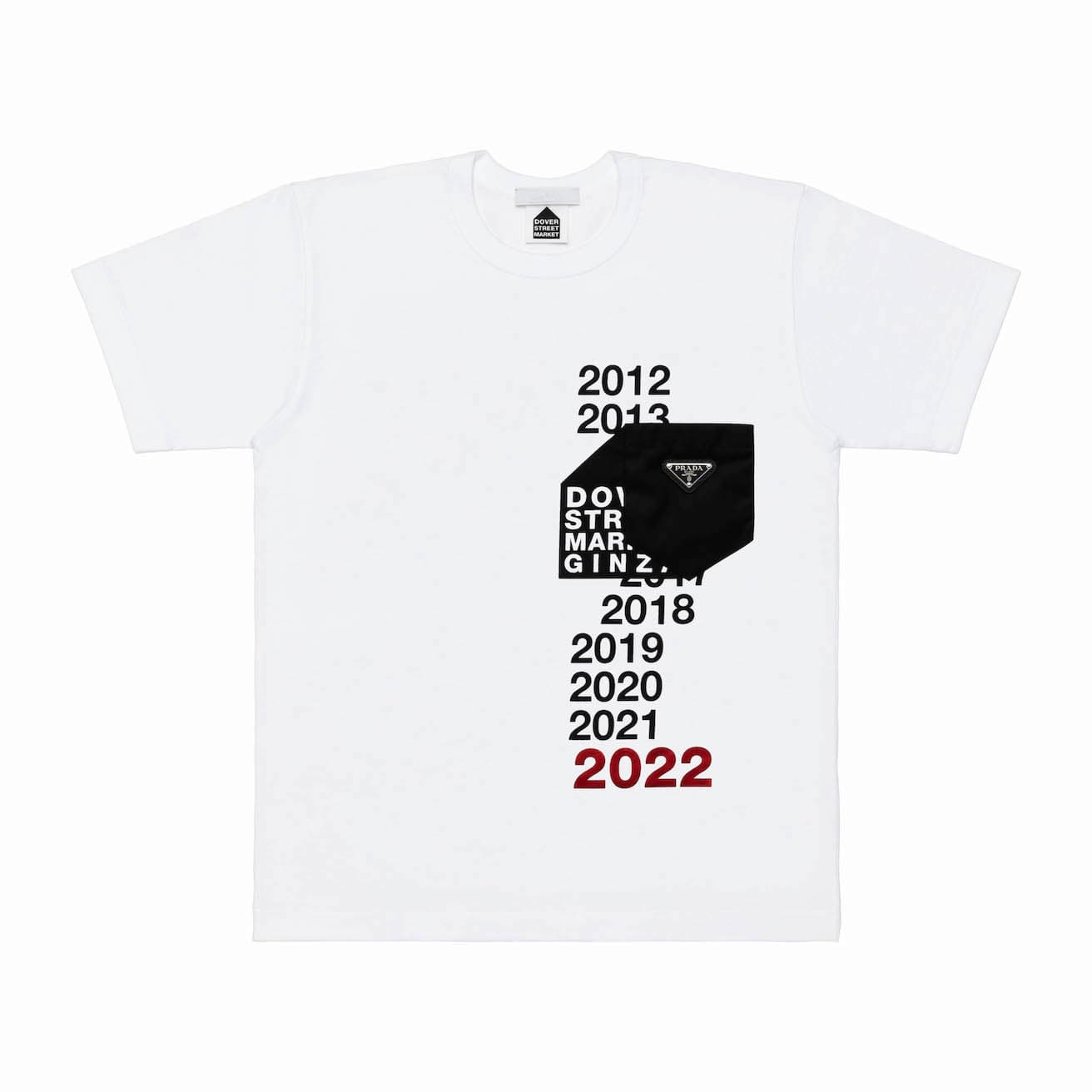 〈プラダ〉のカスタマイズTシャツ。税込55,000円。