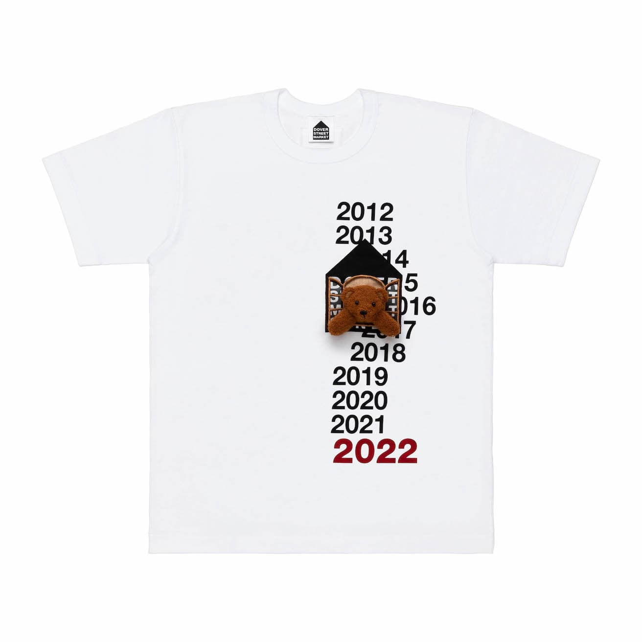 〈ダブレット〉のカスタマイズTシャツ。税込25,300円。