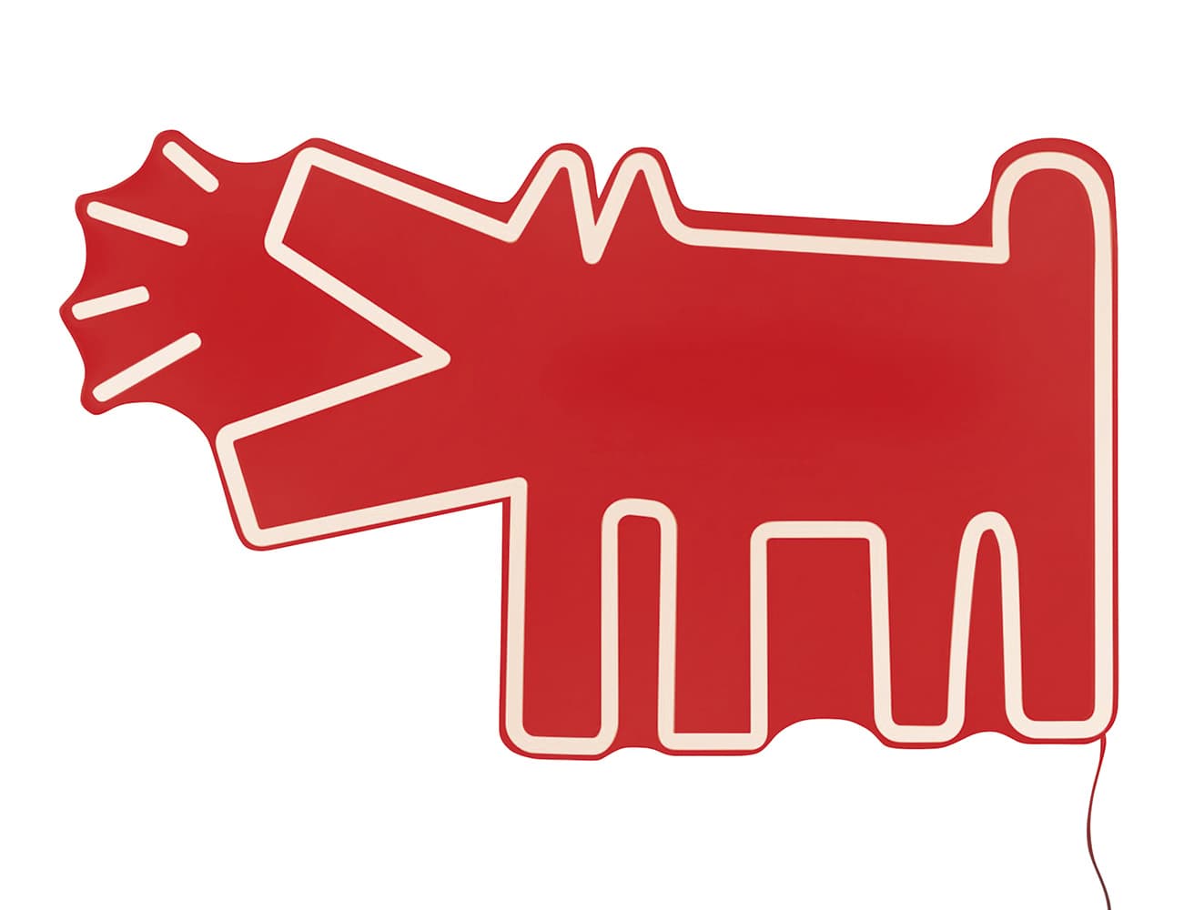 《キース・ヘリング Barking Dogネオンサイン》84,700円。
