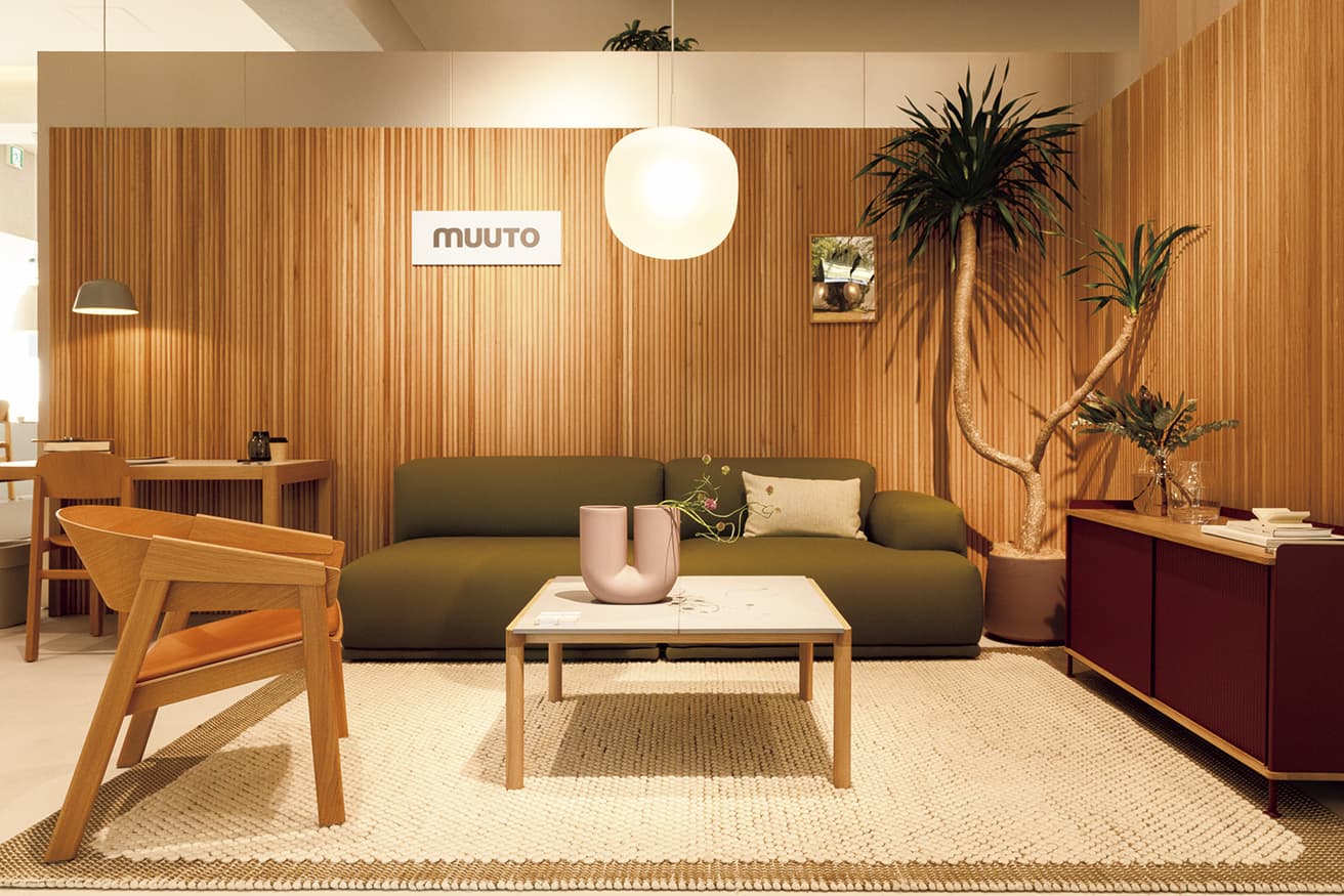 世界5番目の旗艦店となる〈Muuto Store Tokyo〉。