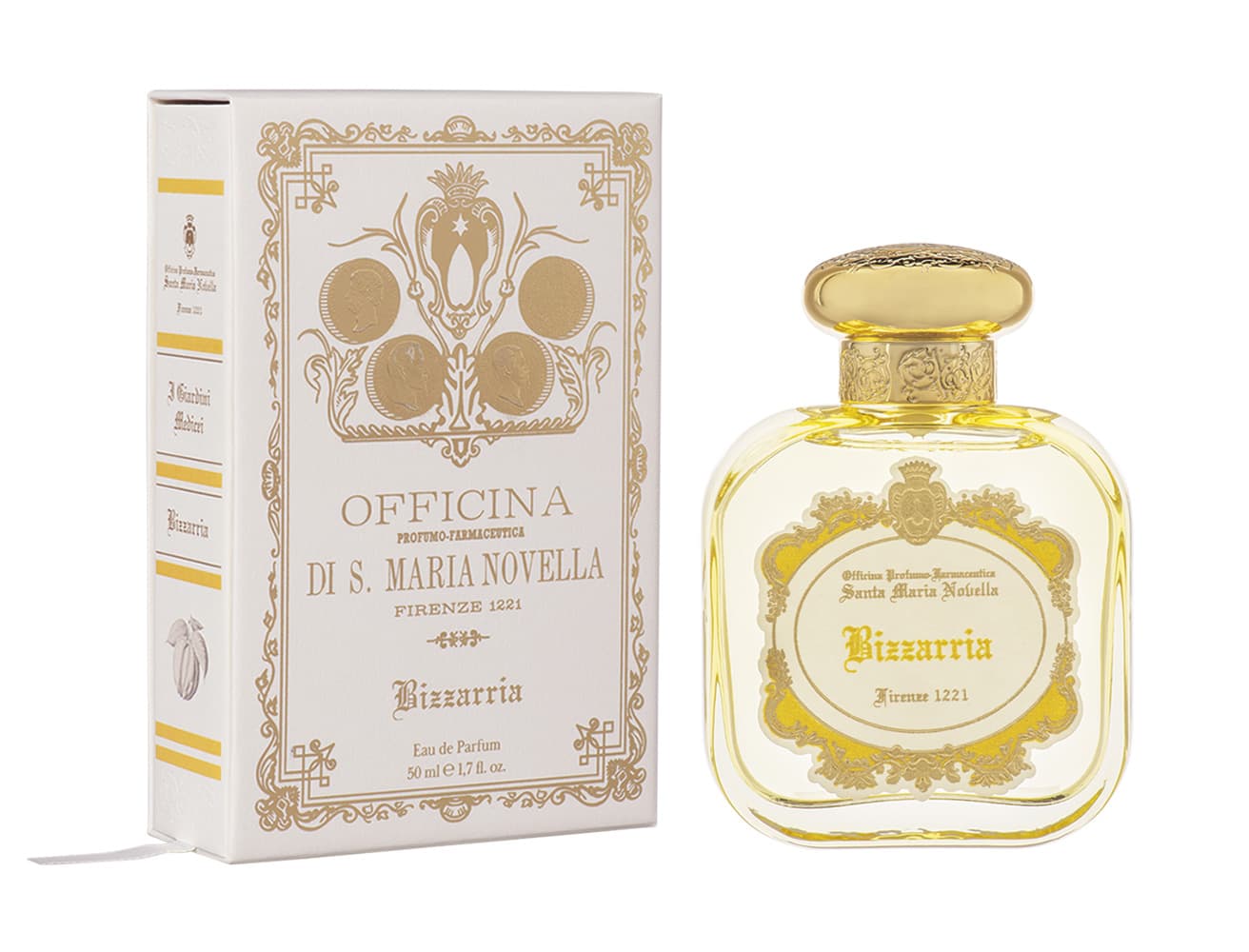 オードパルファム《ジャルディーニ メディチェイ》。柑橘系果実の《ビッザリア》50ml 28,600円。