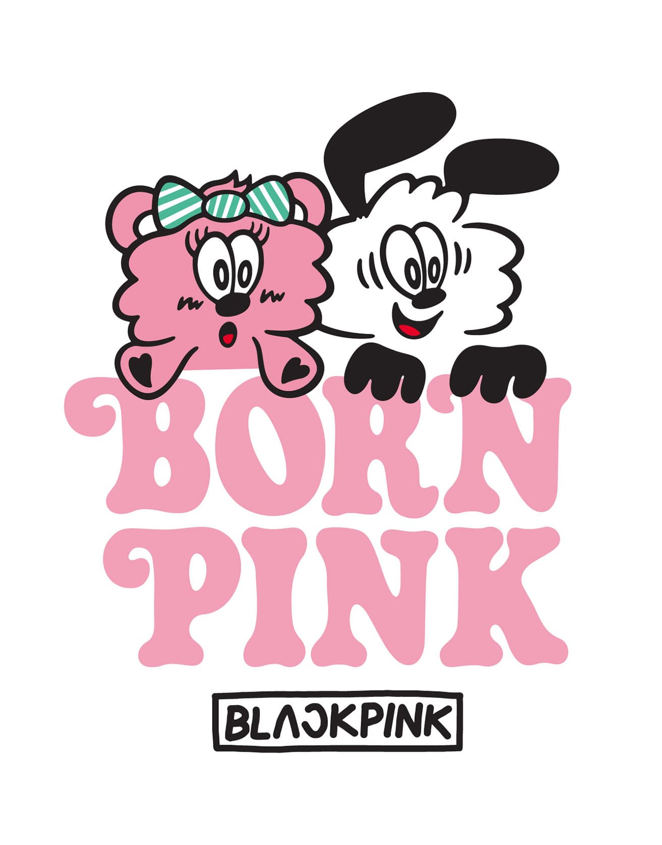 『BORN PINK』カプセルコレクションのキービジュアル。