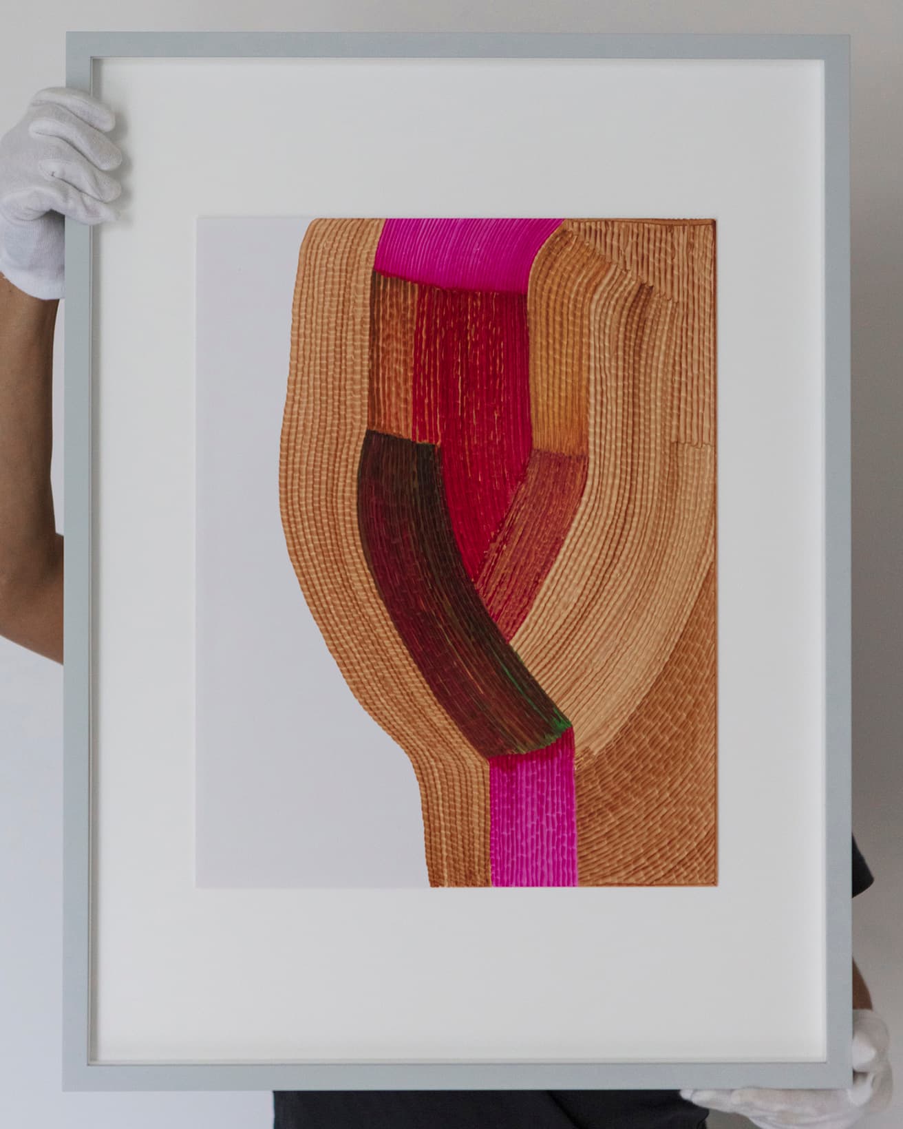 《Drawing 08, 2024》​L48 x W38 x H4 cm (c) Claire Lavabre studio bouroullec