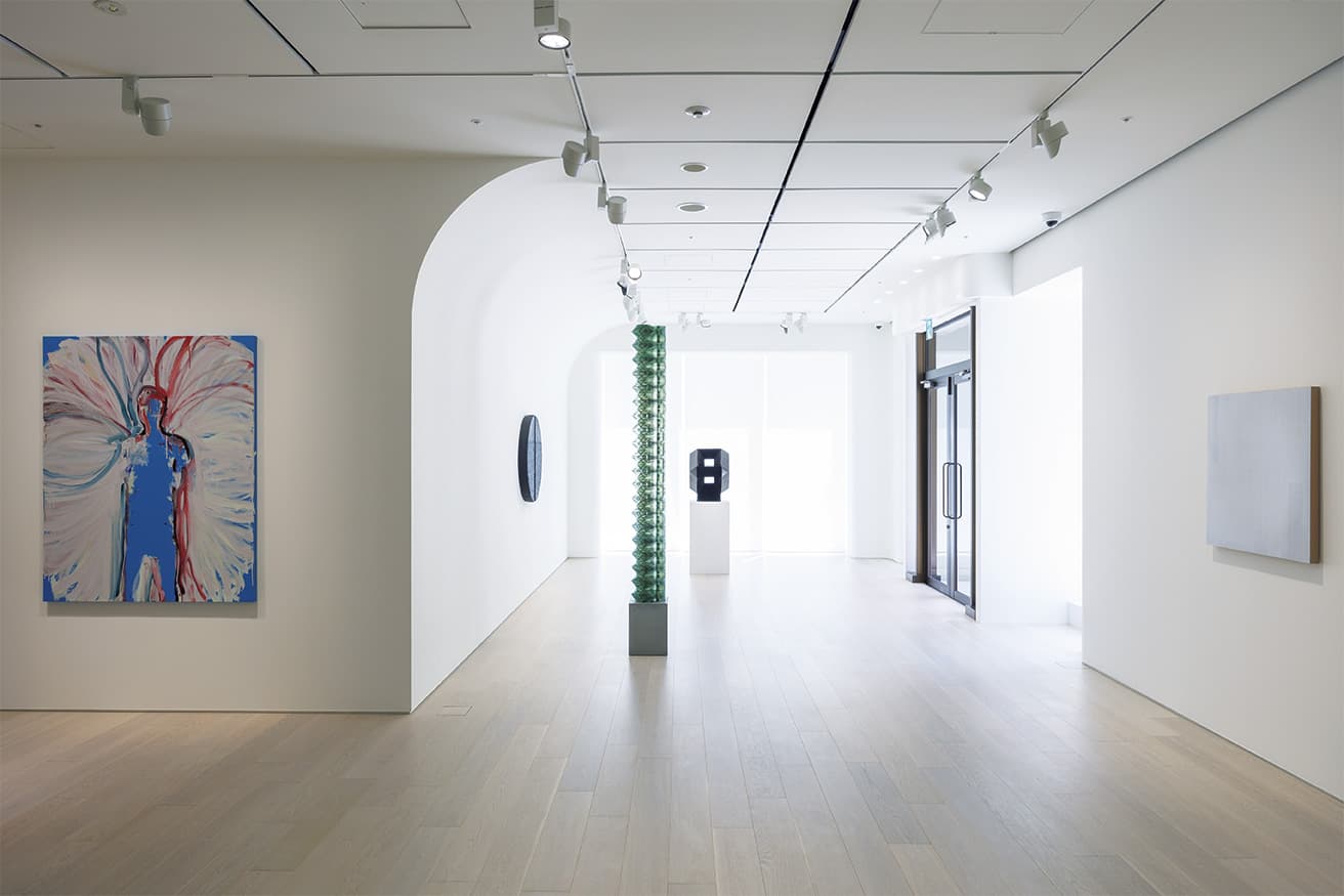 1階。展示スペースは総面積280平米。photo_Masanori Kaneshita
