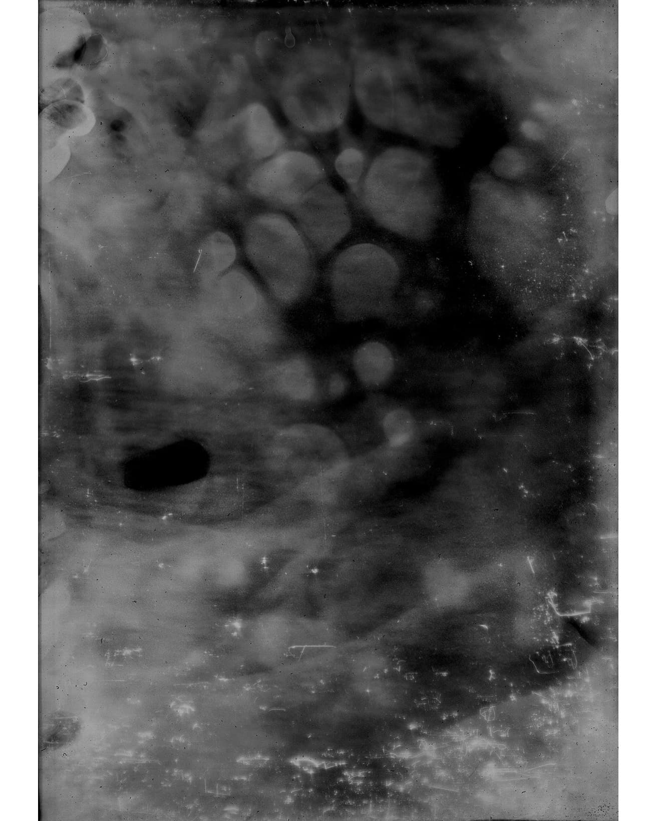 本展で初めて発表される《abstract 1》2014年。