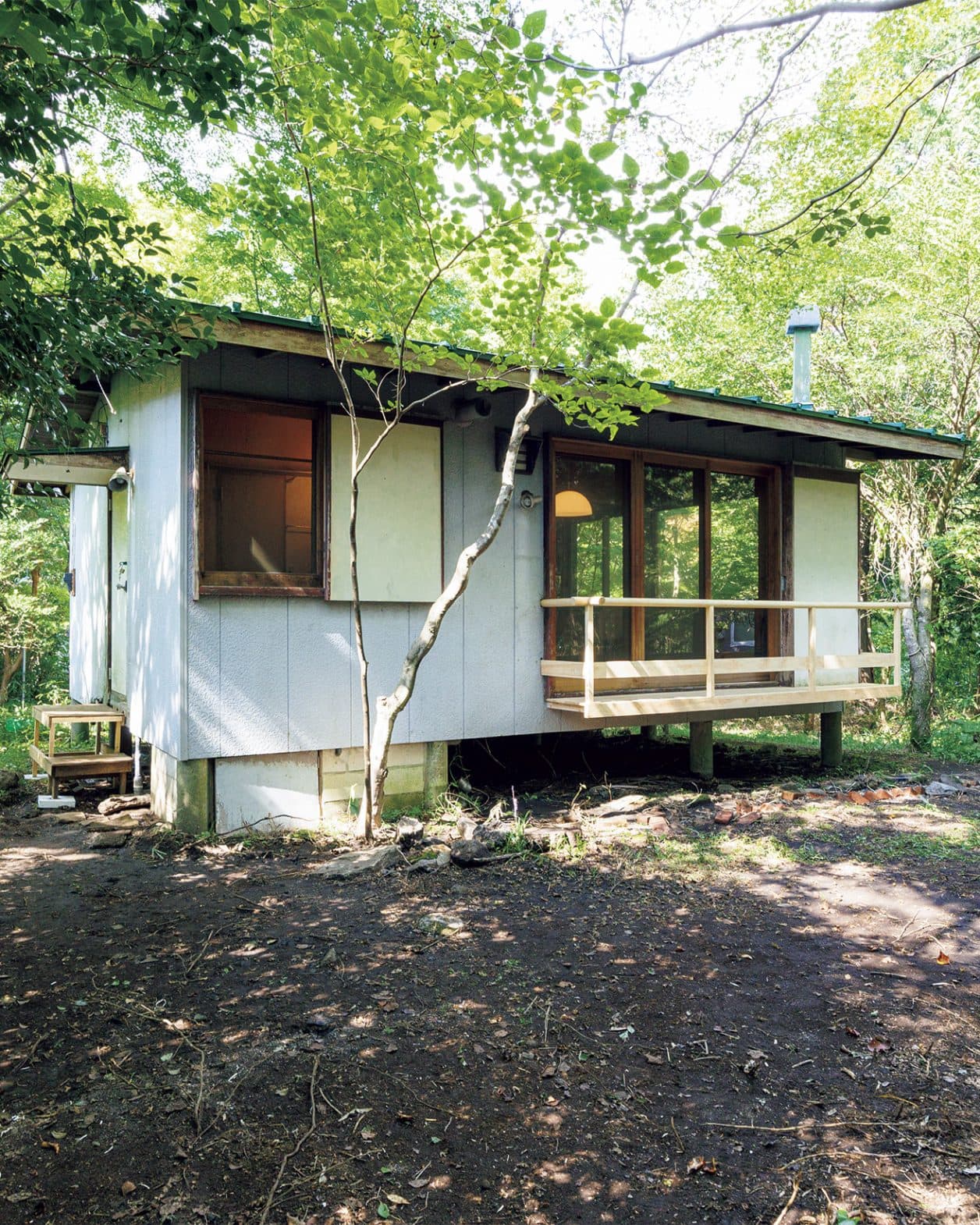 箱根に佇む予算100万円で建てられた吉村順三の“最小”作品。