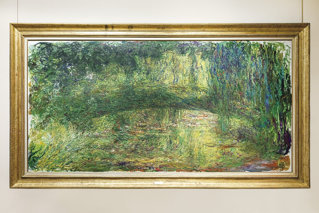 《日本の橋》Le Pont japonais (1918) マルモッタン・モネ美術館、パリ