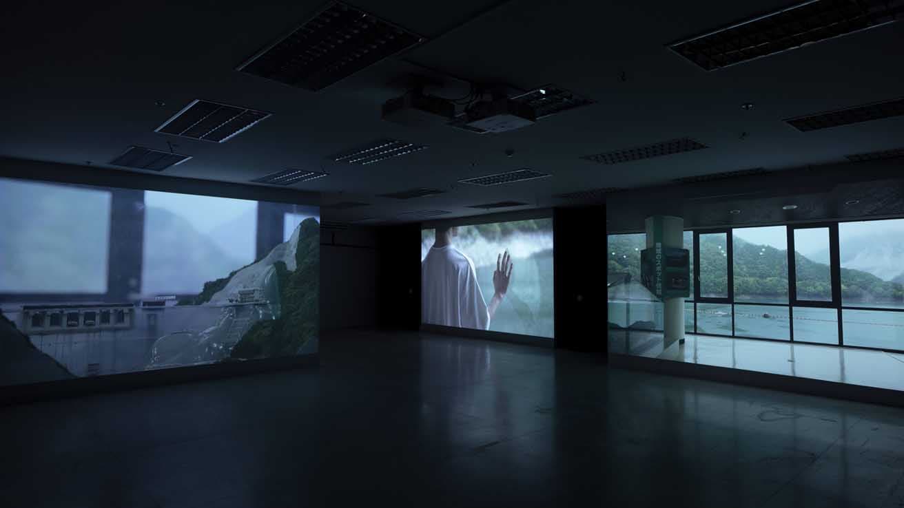 梅沢英樹 + 佐藤浩一《Echoes from Clouds》2021-2023年（参考作品）。撮影：梅沢英樹