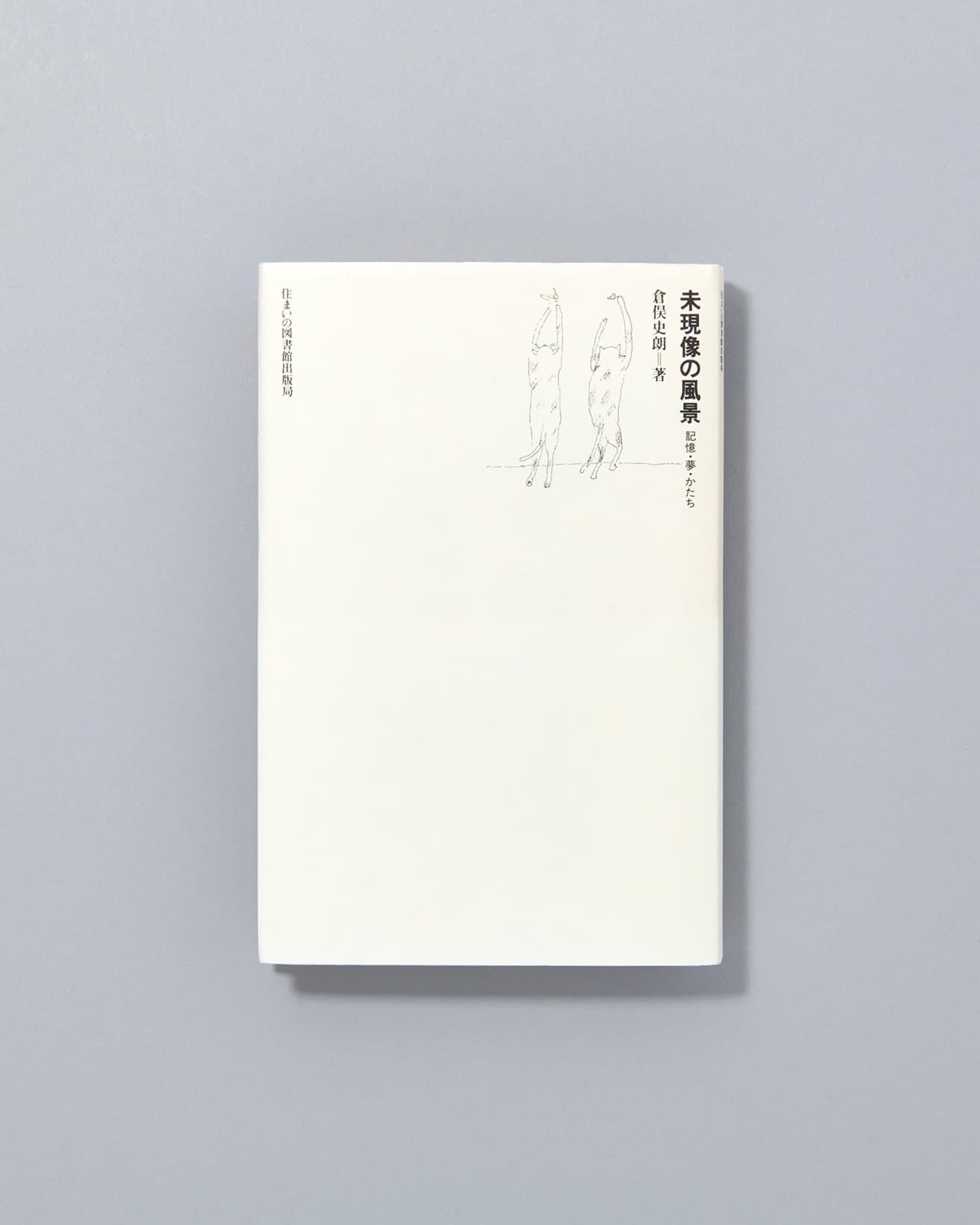 倉俣は自身の記憶を、たくさんの引出しの中に収められた未現像フィルムがある時、匂いや音などのコードで抽出され現像されたものだと表現する。そんな記憶とともに、スケッチと言葉で描きとどめた夢日記も併録。『未現像の風景−記憶・夢・かたち』倉俣史朗著　住まいの図書館出版局　絶版　1991年初版発行