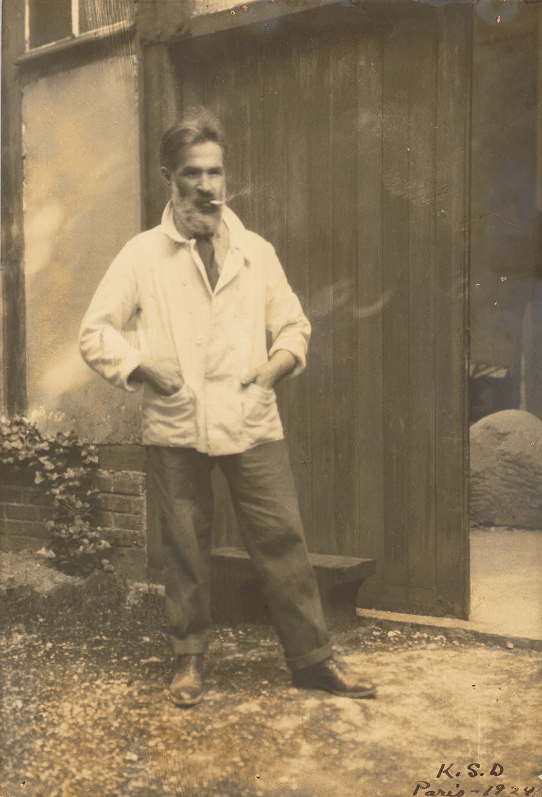《コンスタンティン・ブランクーシ》1924年（撮影：キャサリン・ドライヤー）、石橋財団アーティゾン美術館
