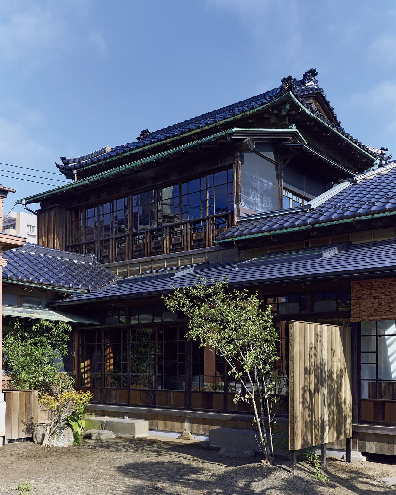 140年以上の歴史を感じさせる外観。