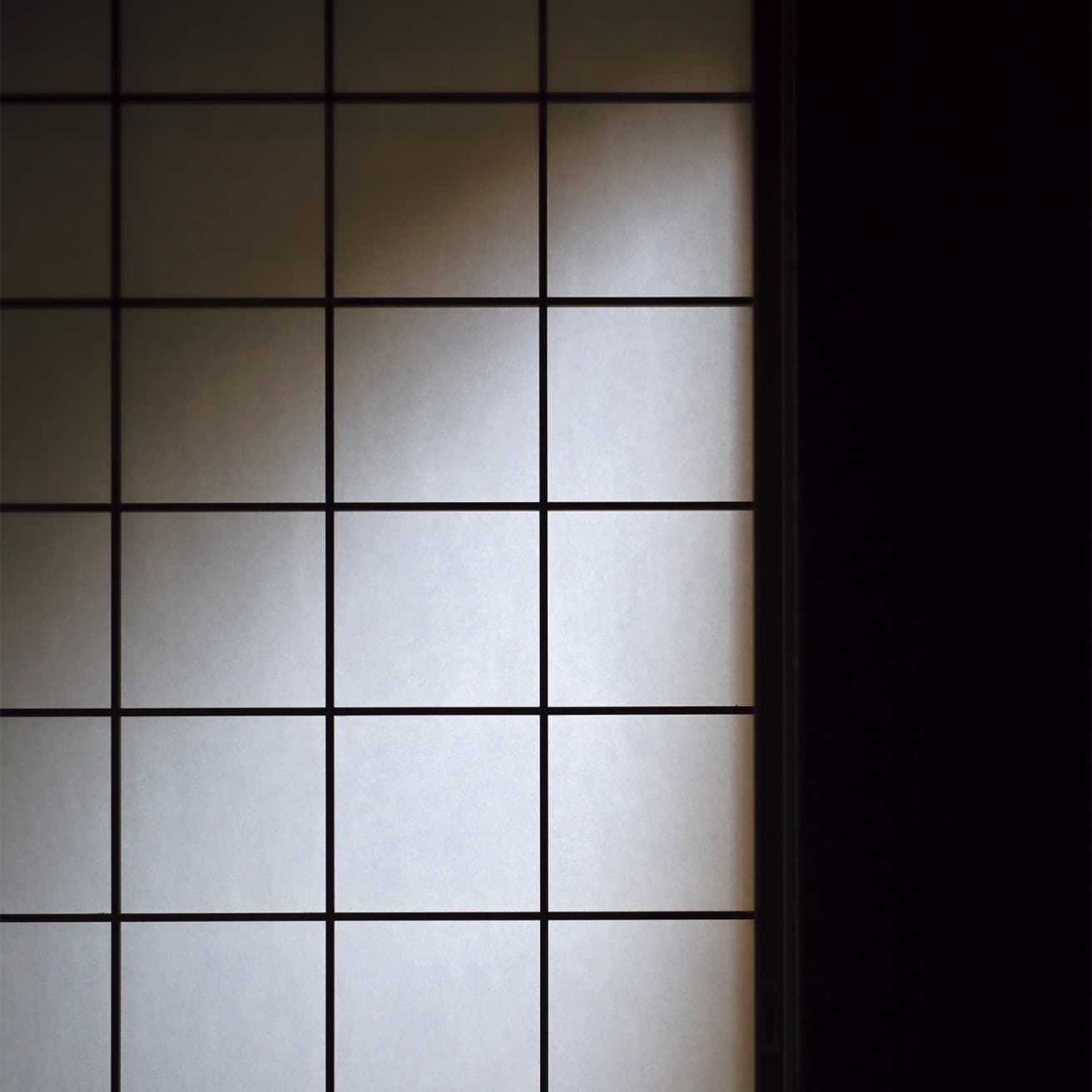 ラウンジの障子。重松にとって初めての和風建築であることも注目だ。