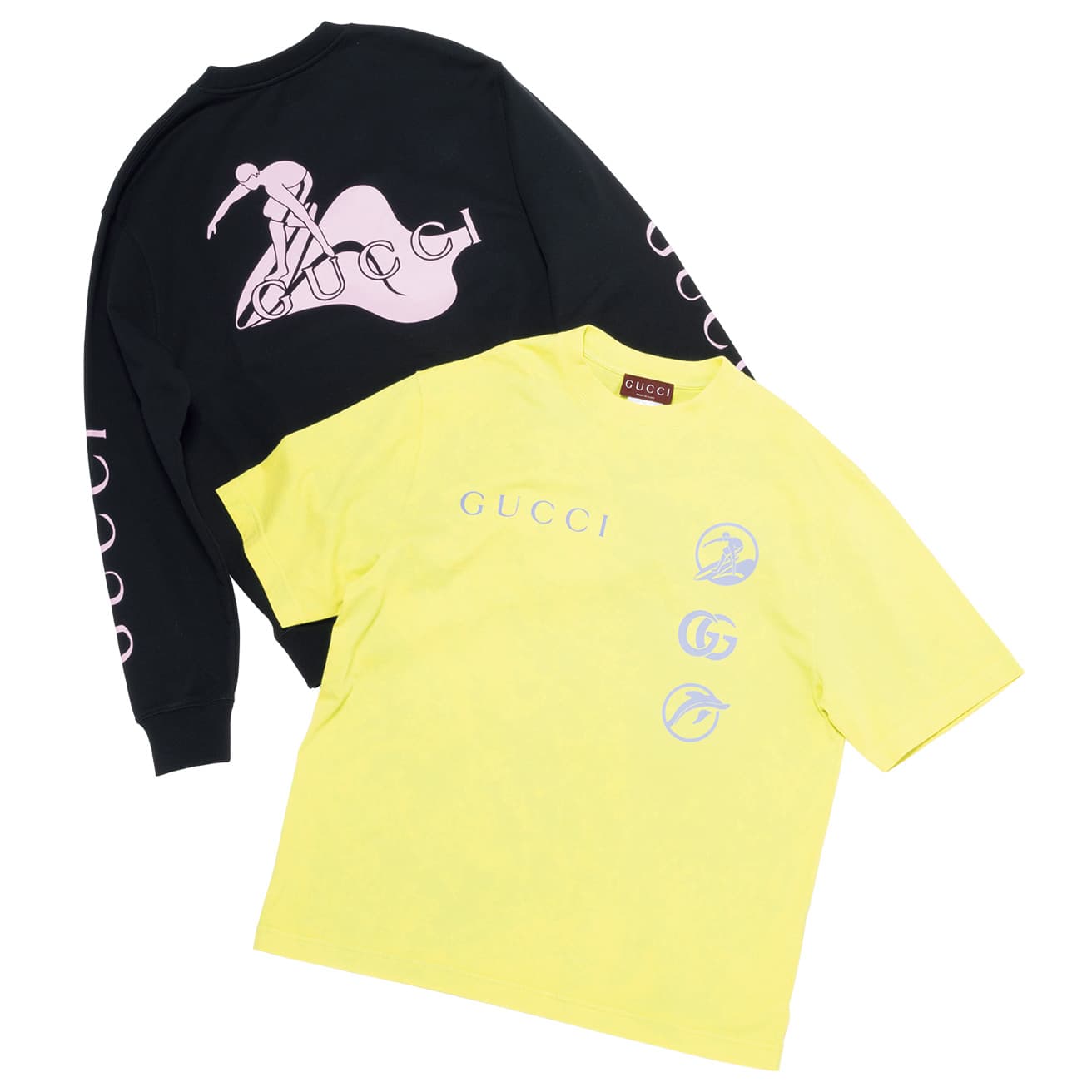 Tシャツ104,500円、スウェット165,000円。