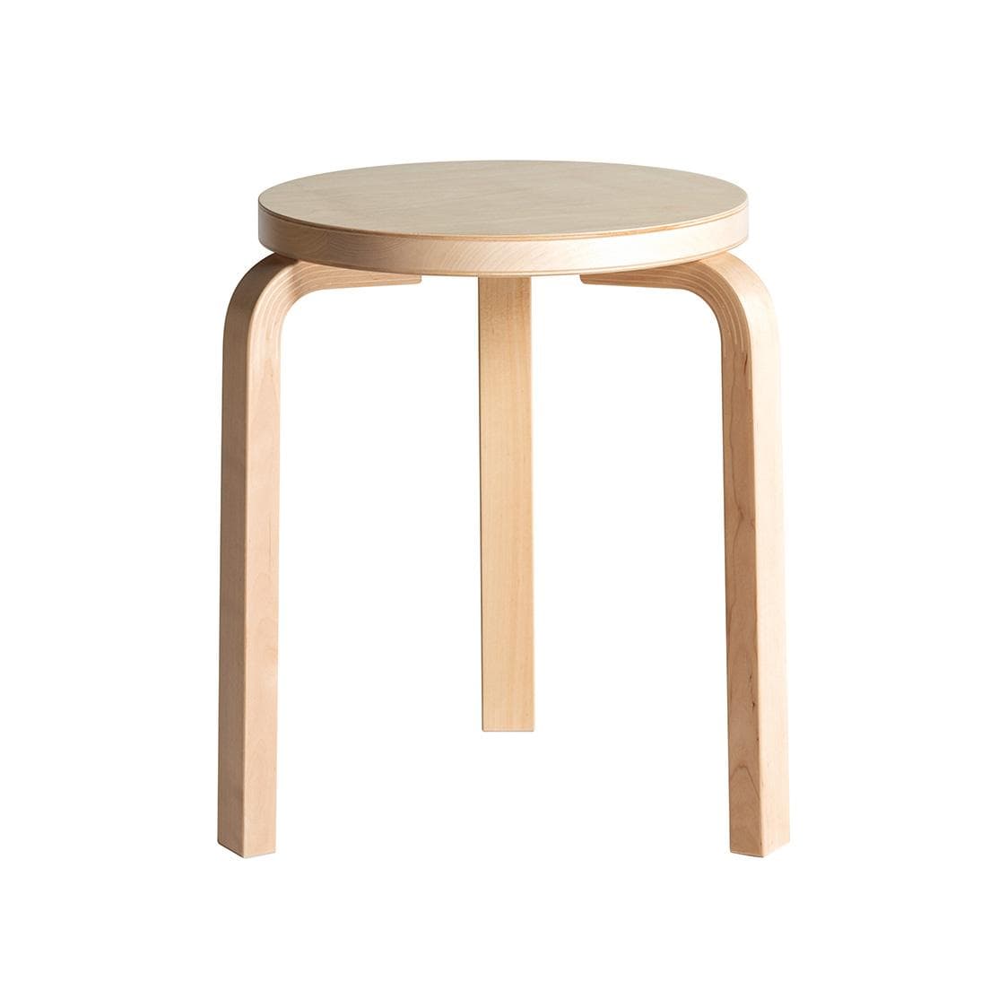 「L - レッグ」を用いた最初の製品〈スツール 60〉。　ⒸArtek