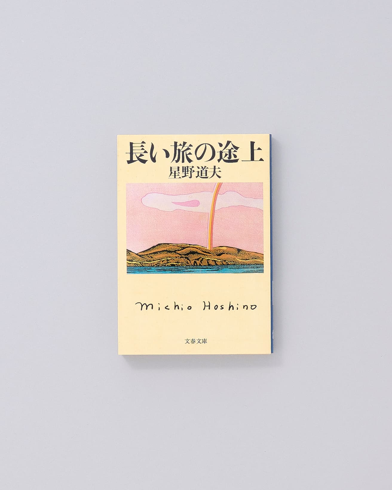 星野道夫の遺稿76篇を収録したエッセイ集。アラスカの四季折々の情景や狩猟民族との交流が星野の軽やかな文体で綴られる。『長い旅の途上』文：星野道夫、文春文庫 820円／2002年。
