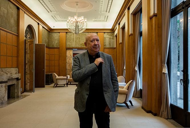 アーティスト、クリスチャン・ボルタンスキー。