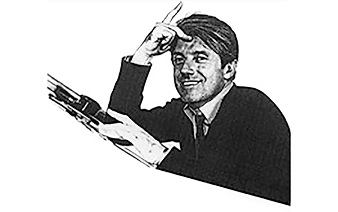アルフレックスのソファ《マレンコ》のデザイナー、マリオ・マレンコ。