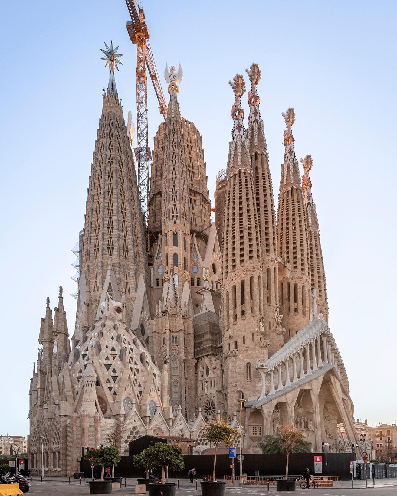 サグラダ・ファミリア聖堂、2023年1月撮影　©Fundació Junta Constructora del Temple Expiatori de la Sagrada Família