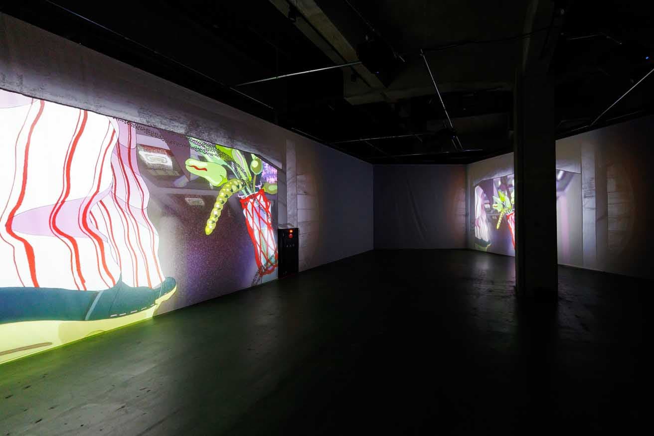 TENNOZ ART WEEK 2024「触れてなどいない」展示風景 Photo by Takanori Tsukiji