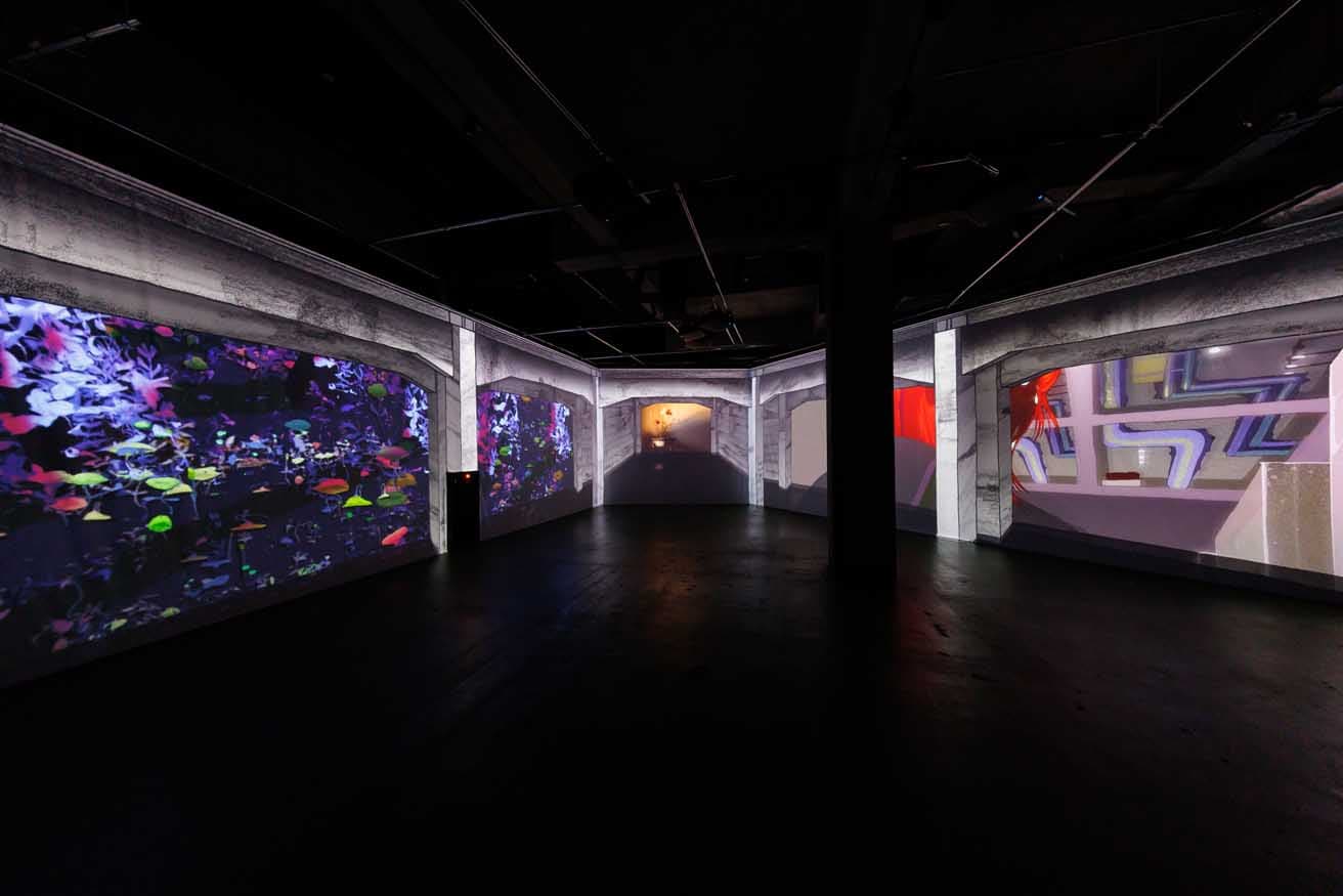 TENNOZ ART WEEK 2024「触れてなどいない」展示風景 Photo by Takanori Tsukiji