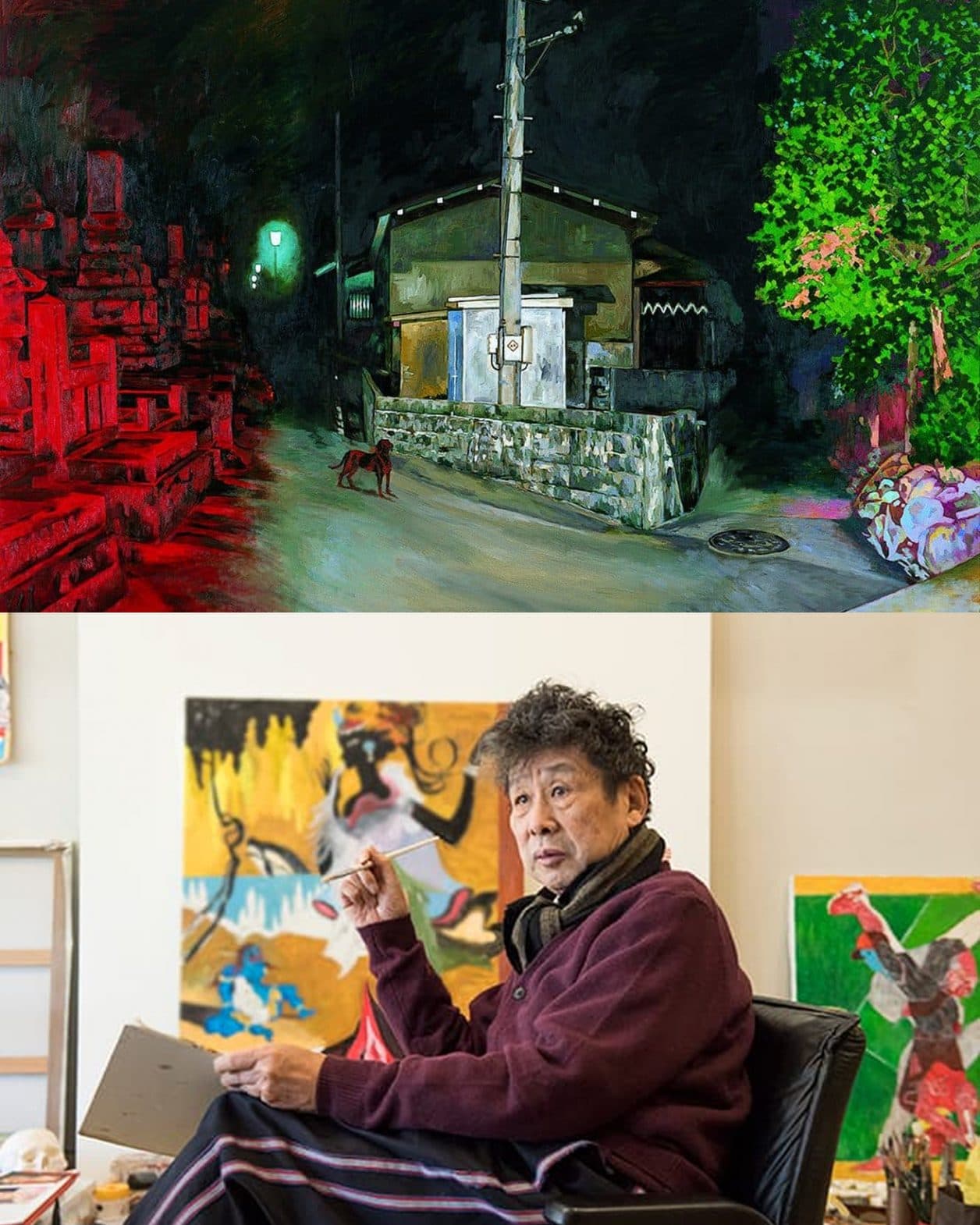 画家・横尾忠則の「Y字路」シリーズのきっかけでもある、横尾さんが子供のころよく訪れた近所の店の名前は？