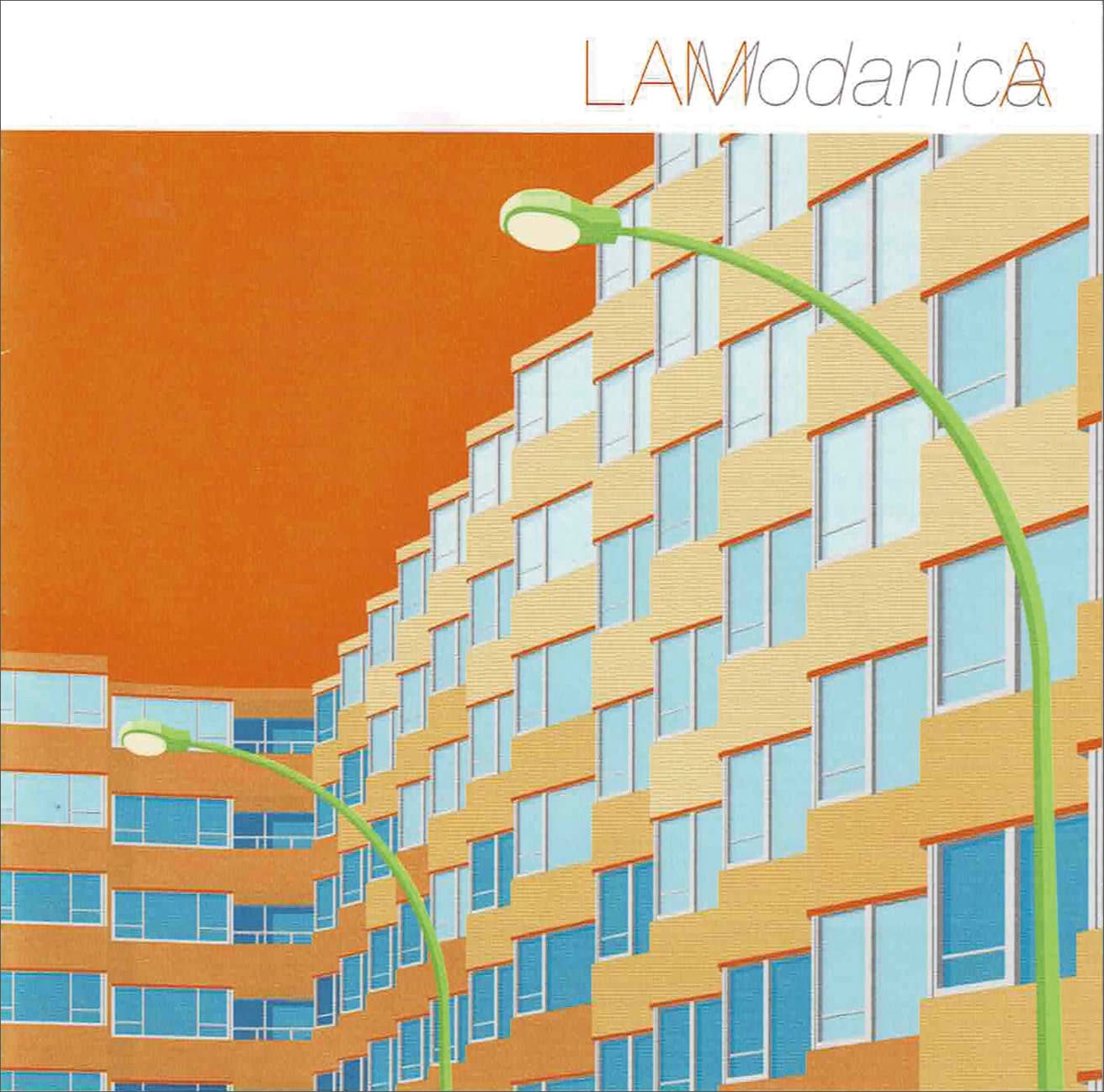 LAMA『Modanica』2012年。Ki/oon Music（KSCL2168）。アートディレクション＆デザイン：山田山。Spotify、Apple Music、Amazon Musicにて配信中。photo_Tatsuo Iso