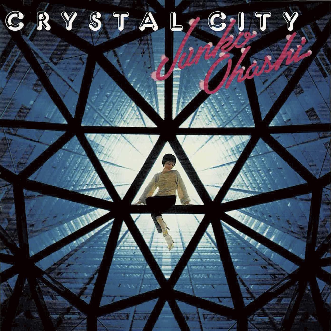 大橋純子＆美乃家セントラル・ステイション『CRYSTAL CITY』1977年。UNIVERSAL STRATEGIC MARKETING JAPAN（UPCY-6530）。アートディレクション：SHIRO PLANNING INC.、カバーデザイン：HIDEAKI TSUBOUCHI、写真：MASASHI TAKAMURA。Spotify、Apple Music、Amazon Musicにて配信中。　photo_Tatsuo Iso