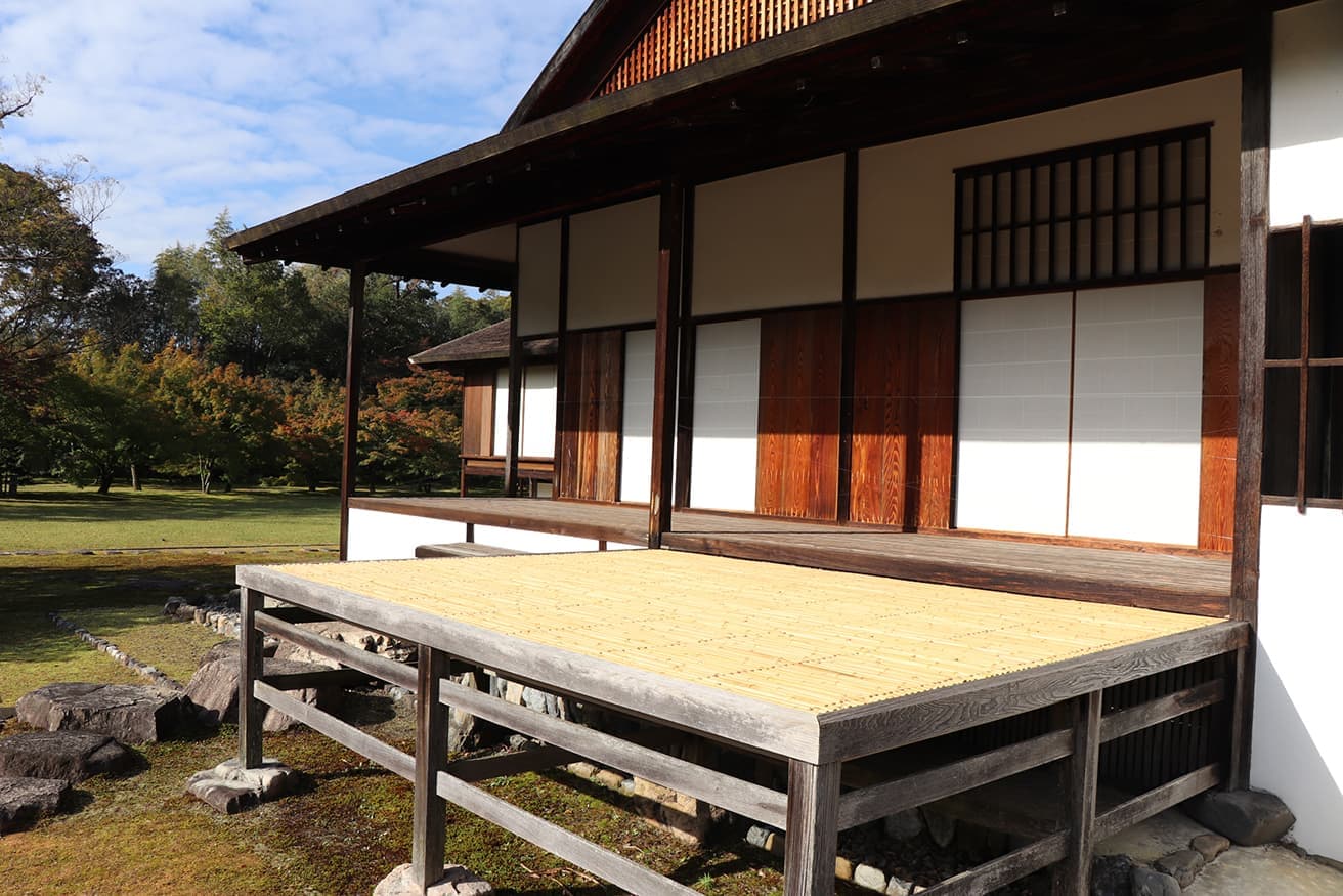桂離宮の古書院。©︎宮内庁京都事務所