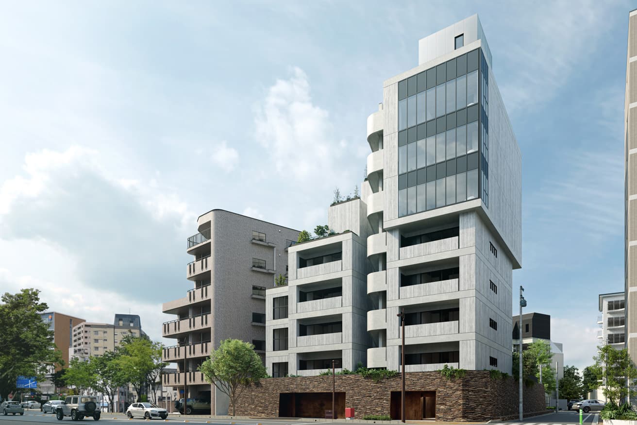 記念すべき第1号プロジェクトは福岡・大濠に誕生。Wonderwall片山正通氏が大濠の文脈を読み解きデザインに昇華。

