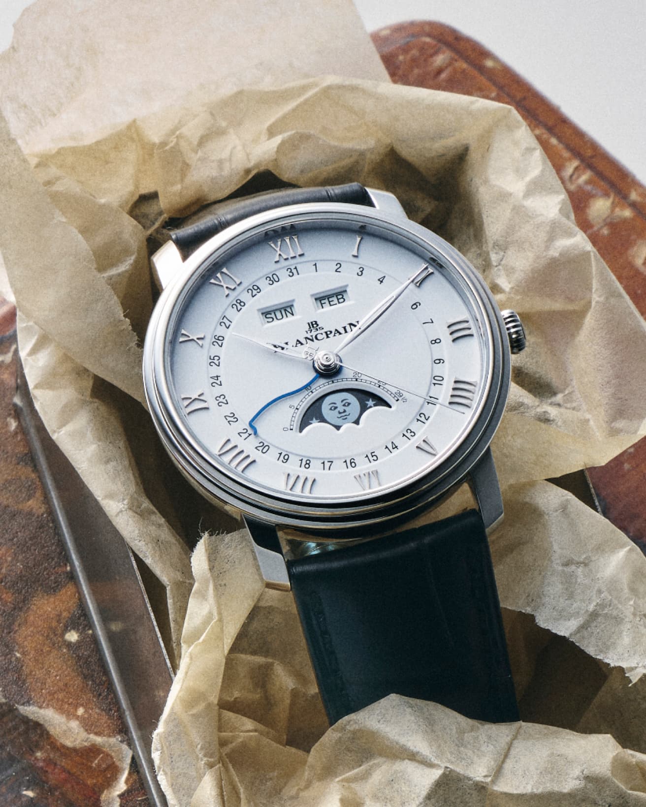 《VILLERET COMPLETE CALENDAR》ブランパン/ブランパン ブティック 銀座 TEL 03 6254 7233