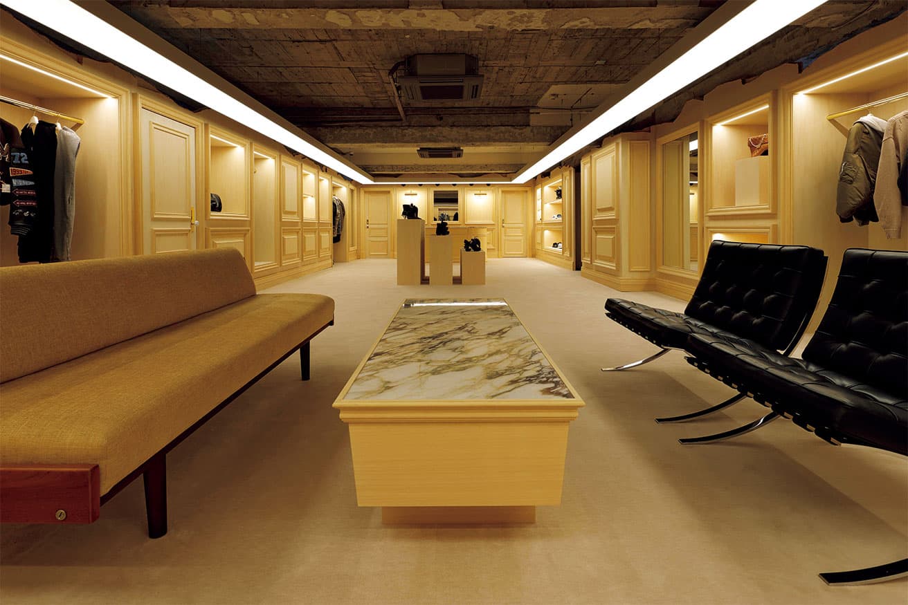 3階は温かみのある空間。