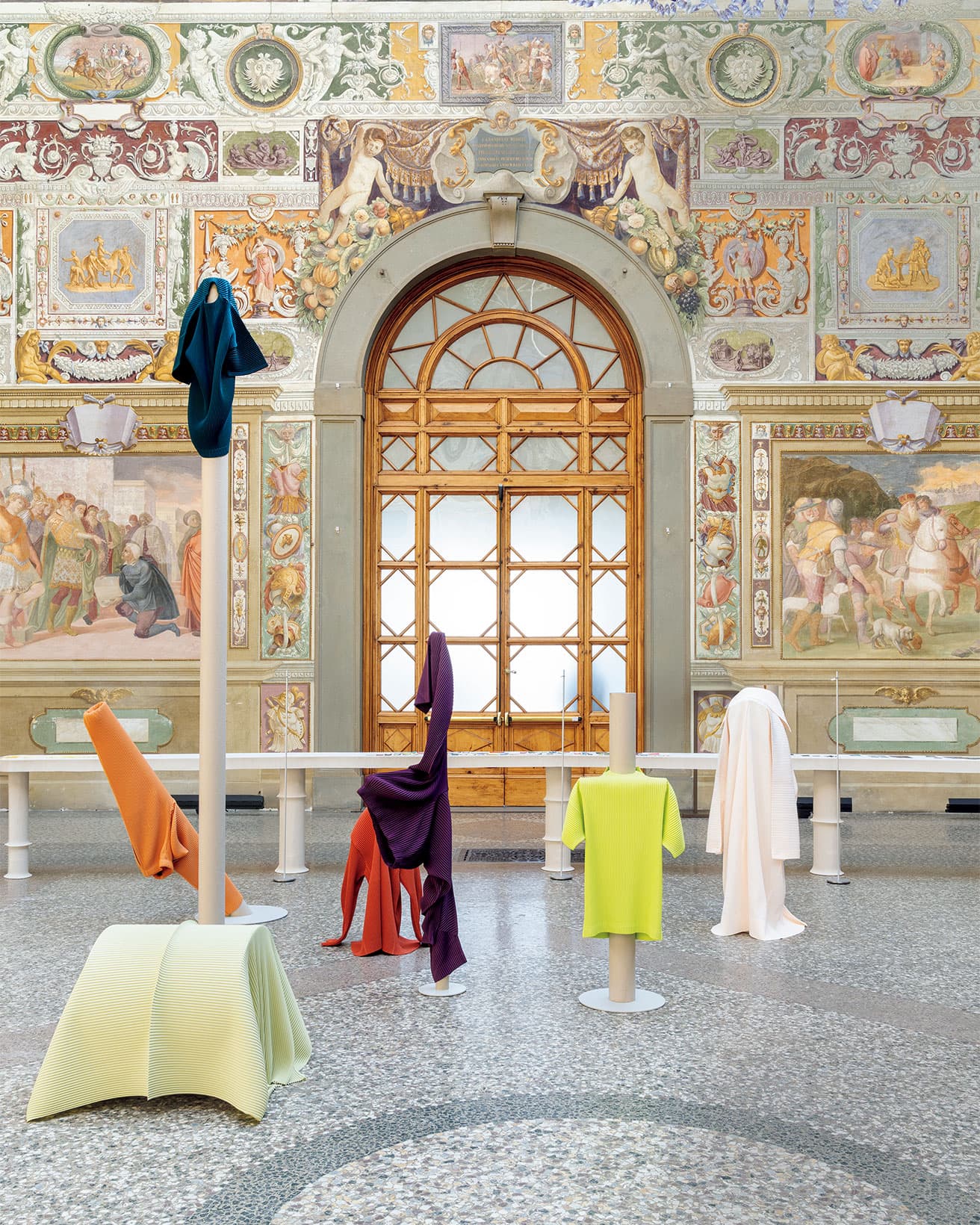 イタリア、フィレンツェにあるメディチ家のゆかりのある邸宅が会場となった。