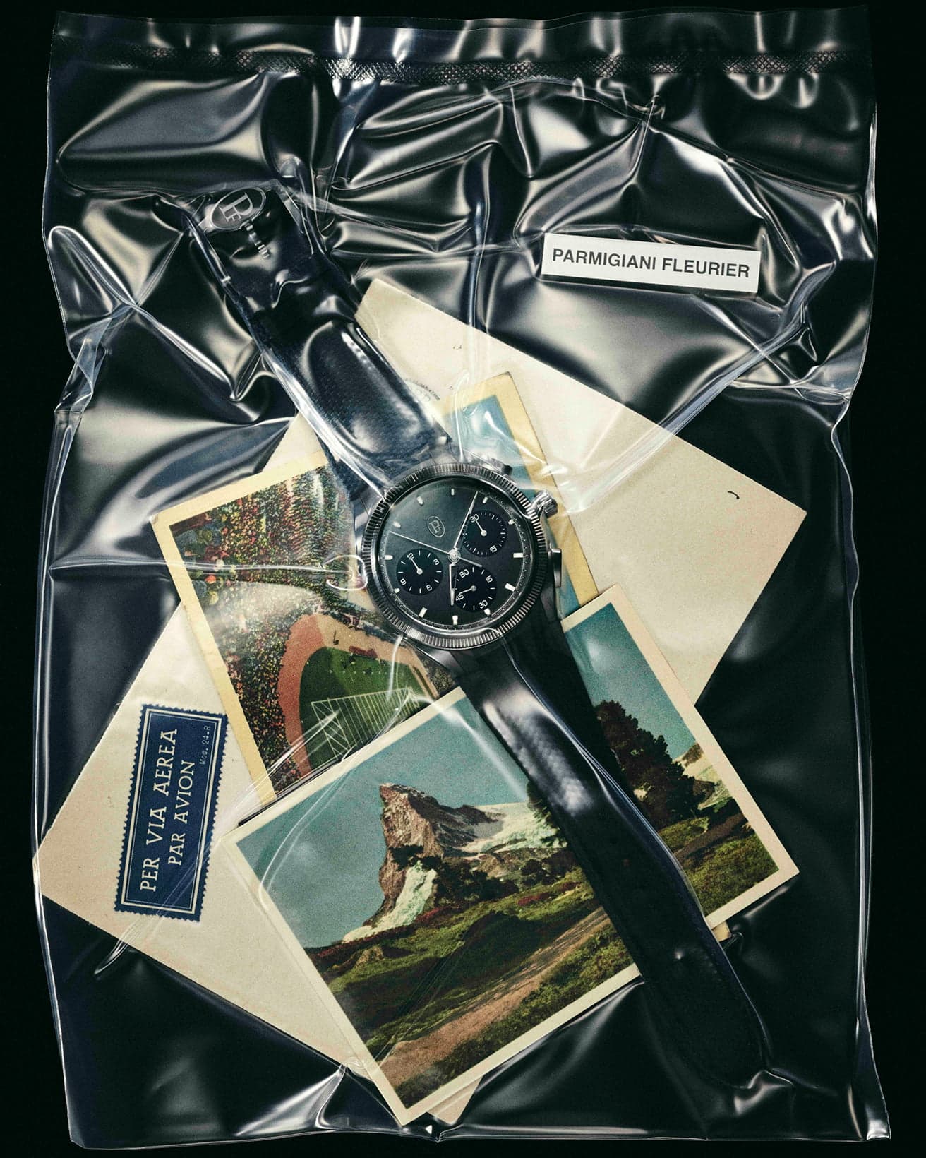 《トンダ PF スポーツ クロノグラフ ウルトラサーメット》径42.5mm、 自動巻き、ウルトラサーメットケース、ラバ ーストラップ。6,556,000円。