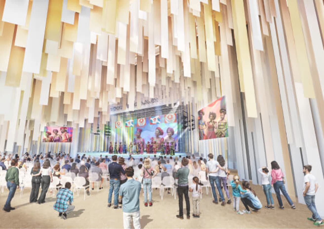 ■ EXPO ナショナルデーホール｜平田晃久