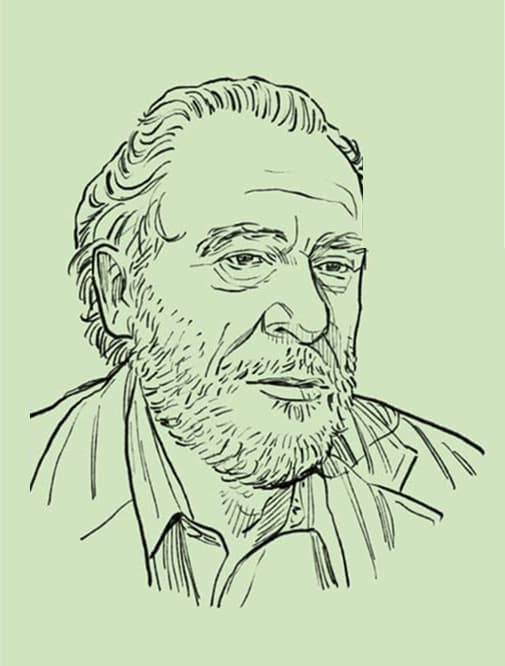 何を大切だと考えているかだって？　いいワインに、いい一物、それに朝は遅くまで眠っていられること。｜チャールズ・ブコウスキー（作家）