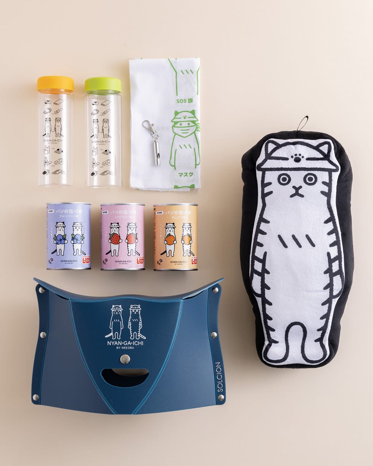 いつも使えて“もしも”にも役立つ！ 災害時に癒しをくれる、猫の防災グッズ。