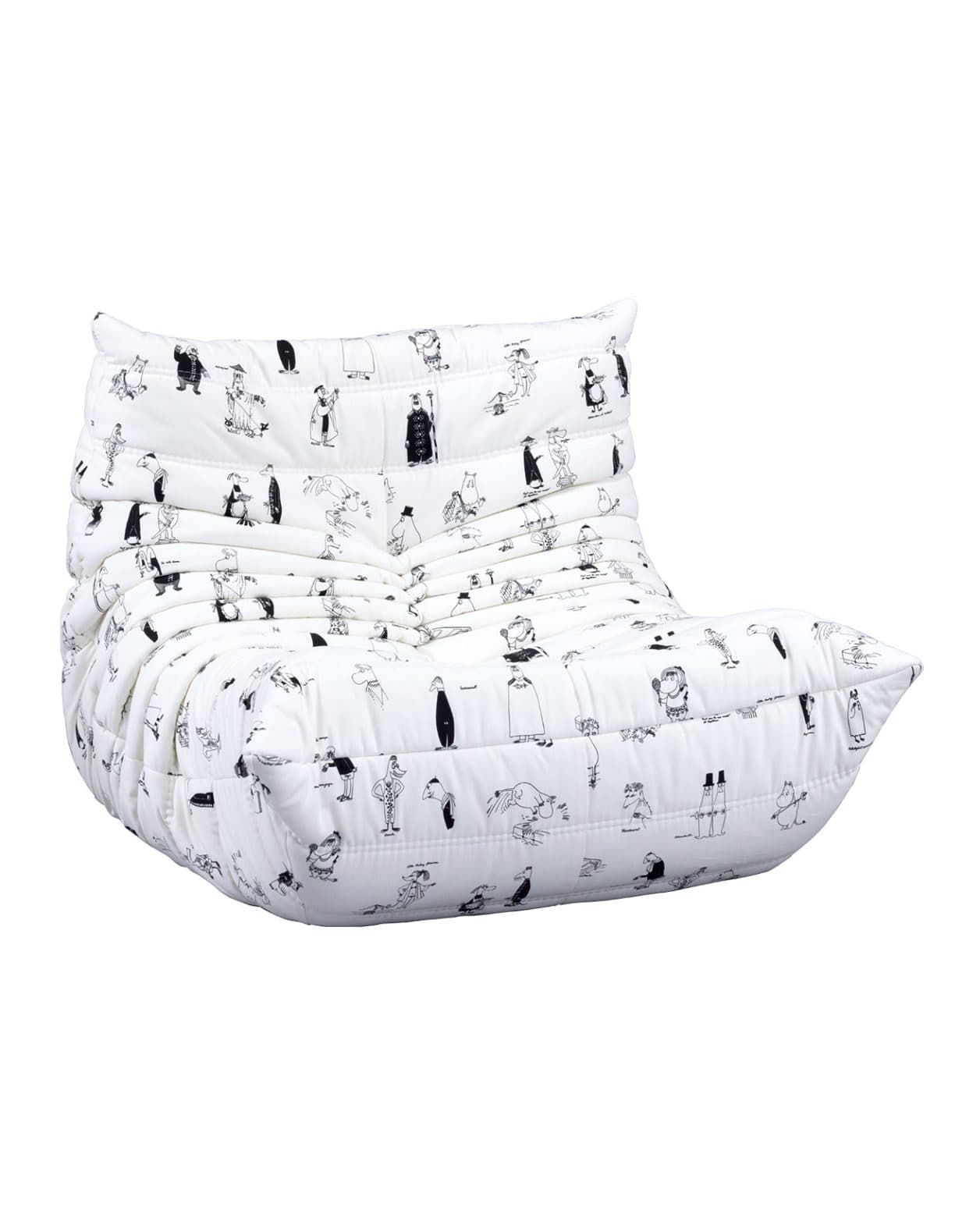 夢の競演。〈リーン・ロゼ〉のソファがムーミン柄で限定登場。