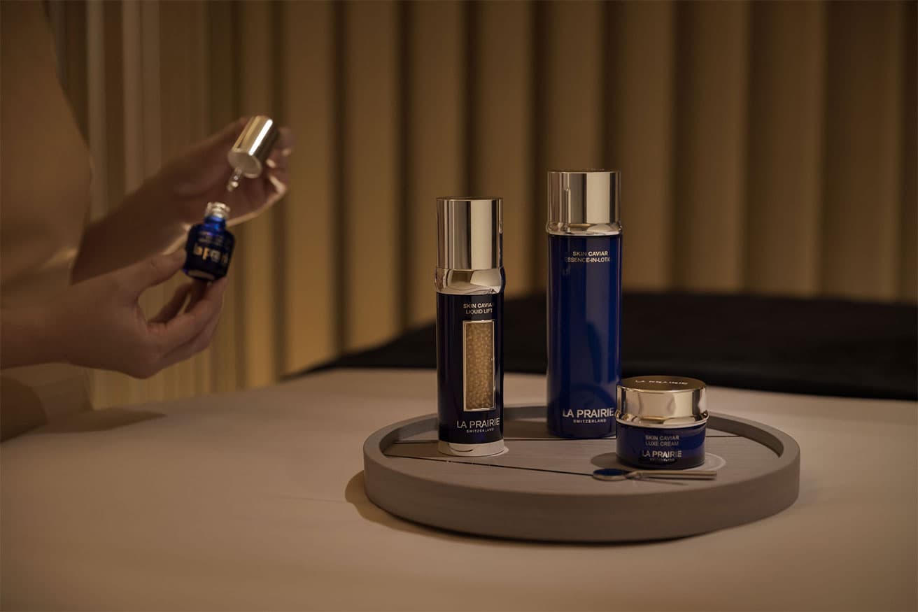 〈ラ･プレリー SPA〉各コレクションのトリートメントが受けられる。