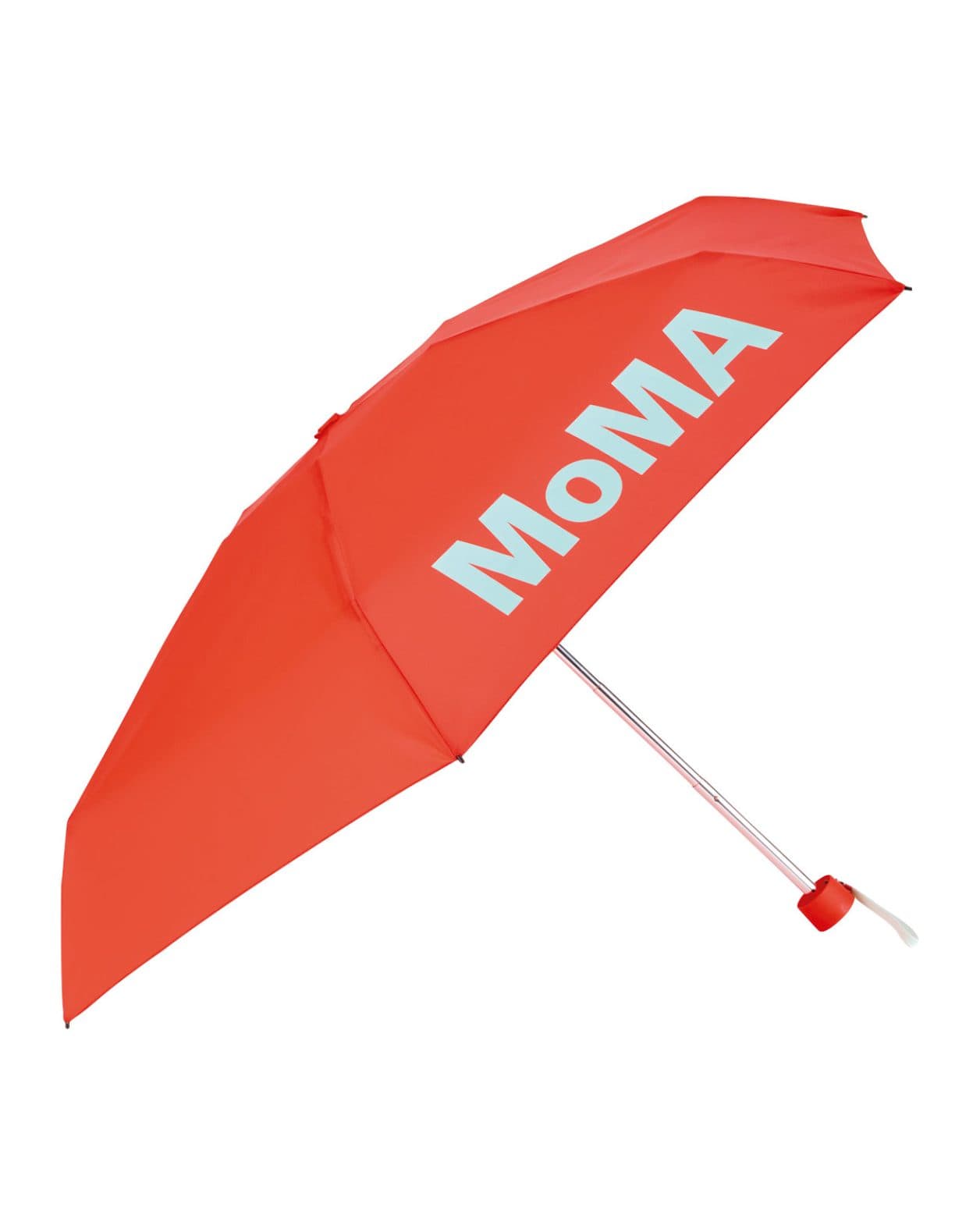 〈MoMA〉のロゴ入り傘で、雨の日も晴れやかな気分に。