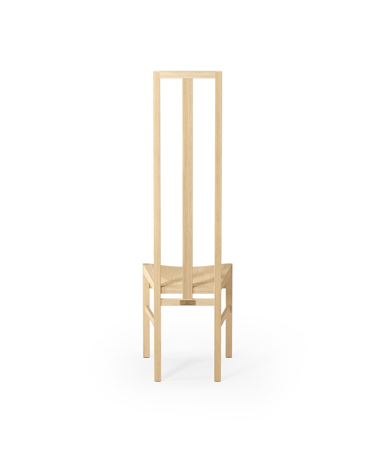 《A-CHAIR 510》リミテッドエディション。建築同様にミニマムでストイックなフォルムが美しい。