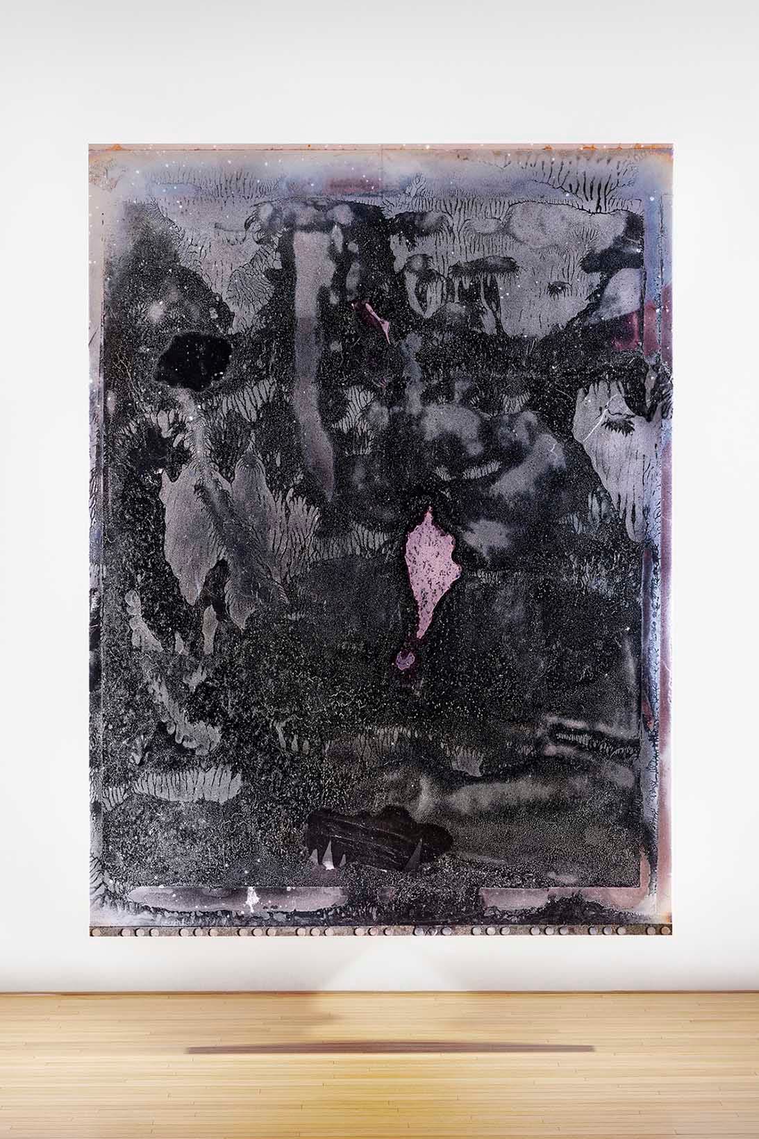 大竹伸朗《網膜／闇港》1989-2024年 ©Shinro Ohtake Photo by Shimpei Yamagami