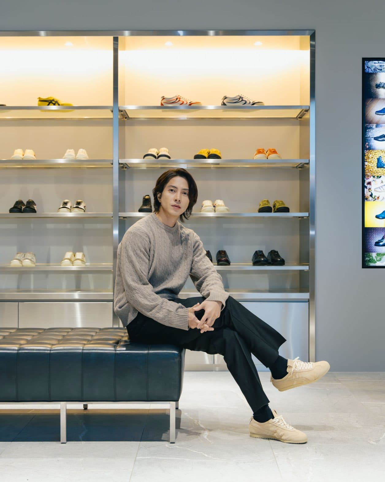 山下智久が目撃した〈オニツカタイガー〉の新ファクトリーと世界に誇るクラフトマンシップ。