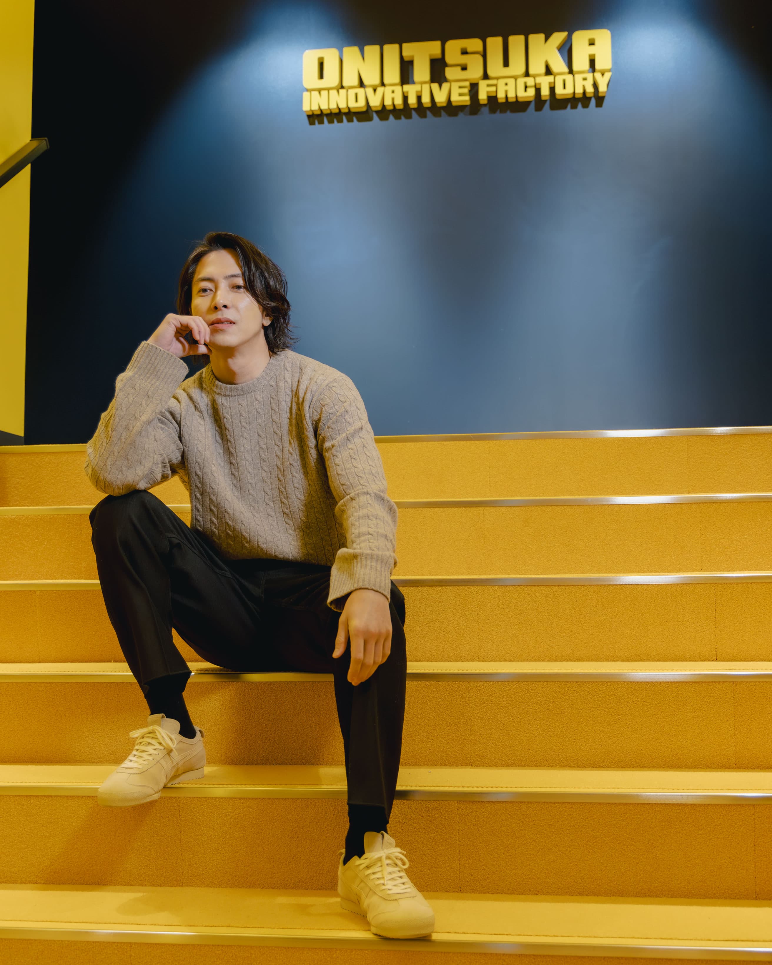 山下智久が目撃した〈オニツカタイガー〉の新ファクトリーと世界に誇るクラフトマンシップ。