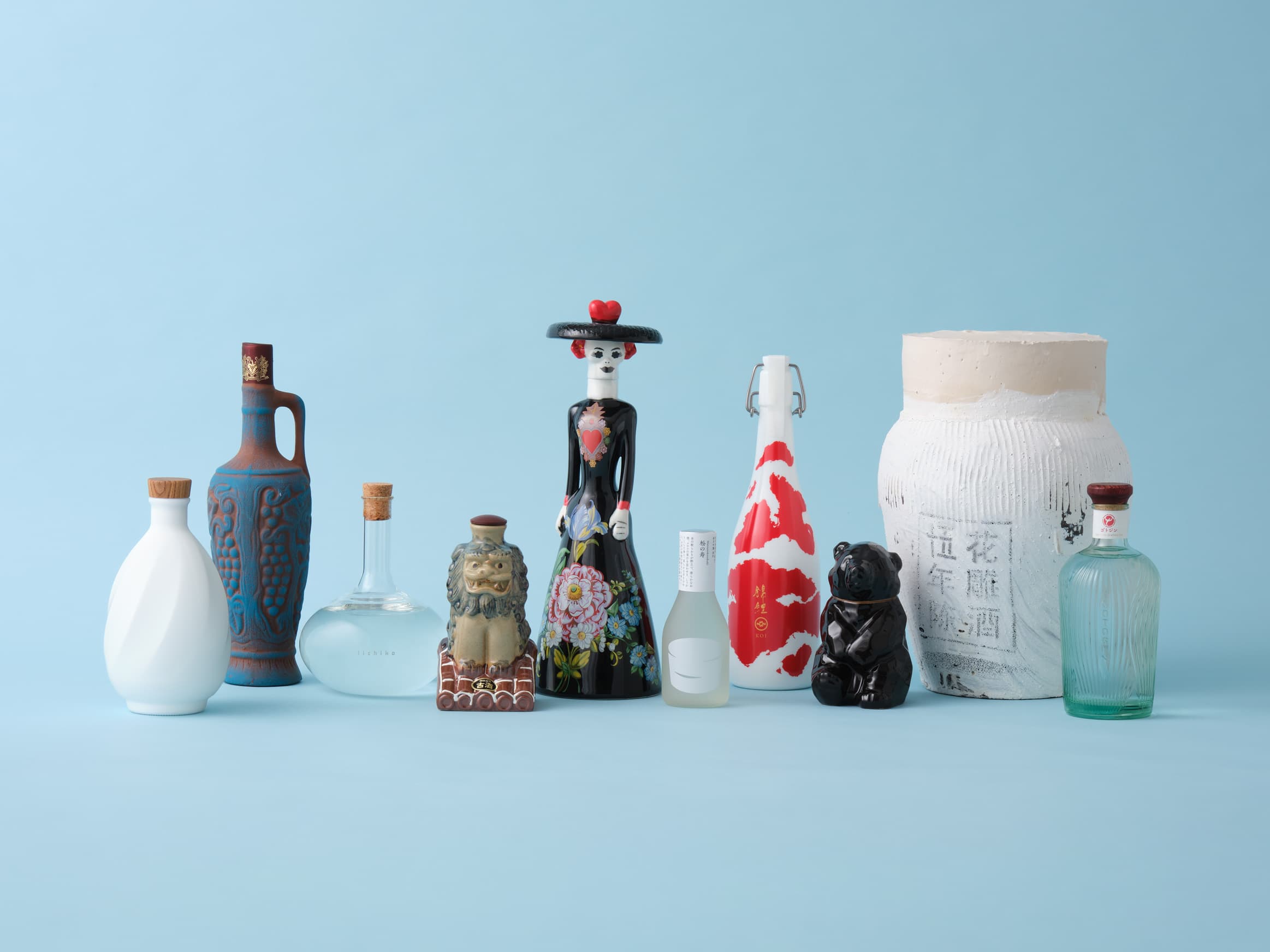 デザインが良いお酒ボトル